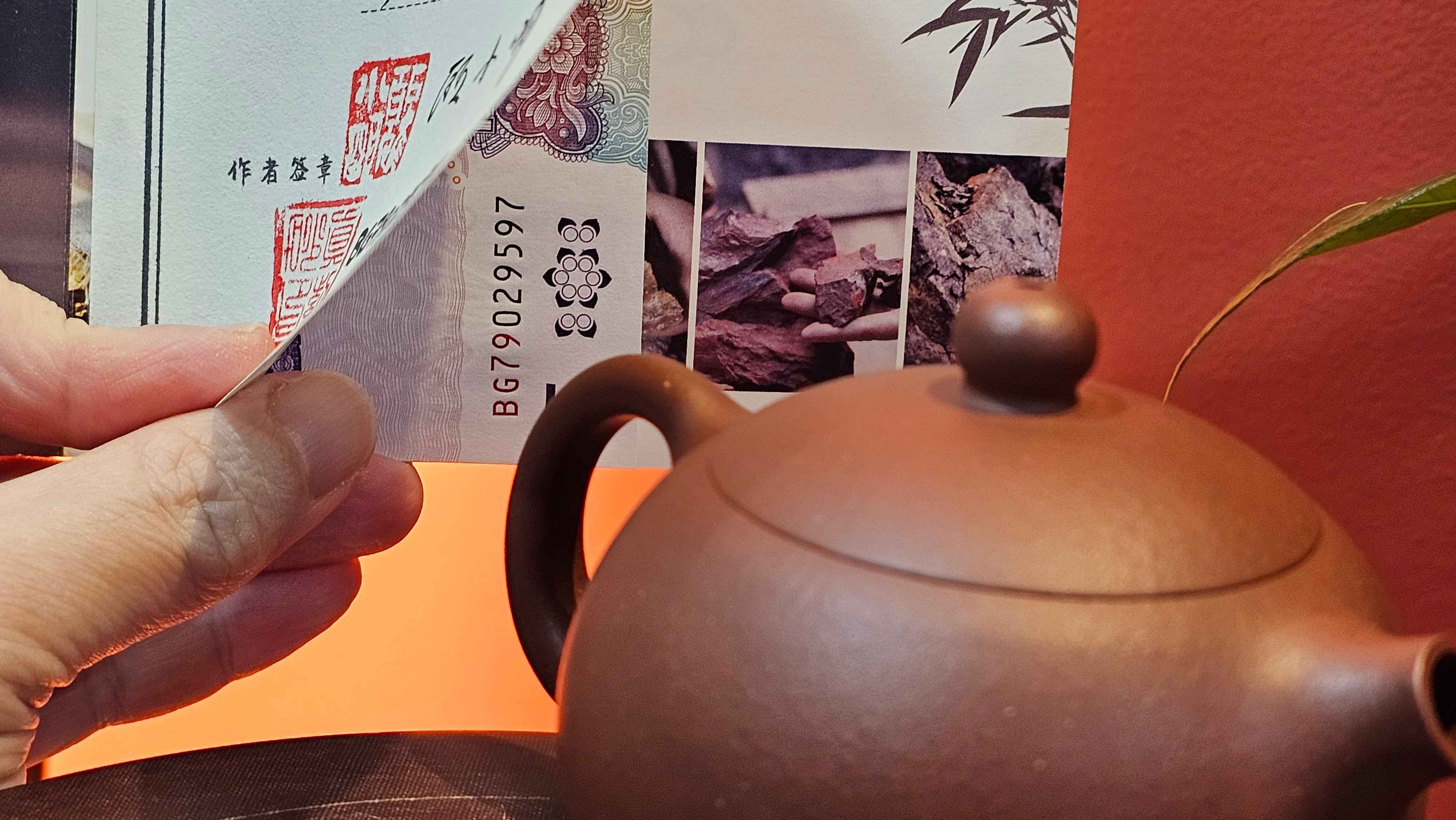 Xi Shi 西施, 146.9ml, Di Cao Qing Zi Ni 底槽青紫泥, by Craftsman Gu Xiao Ming 顾小明 ~!Congratulations to Mr A.A., 0617hrs!5th Oct 2025, Port Franks! Canada🇨🇦!