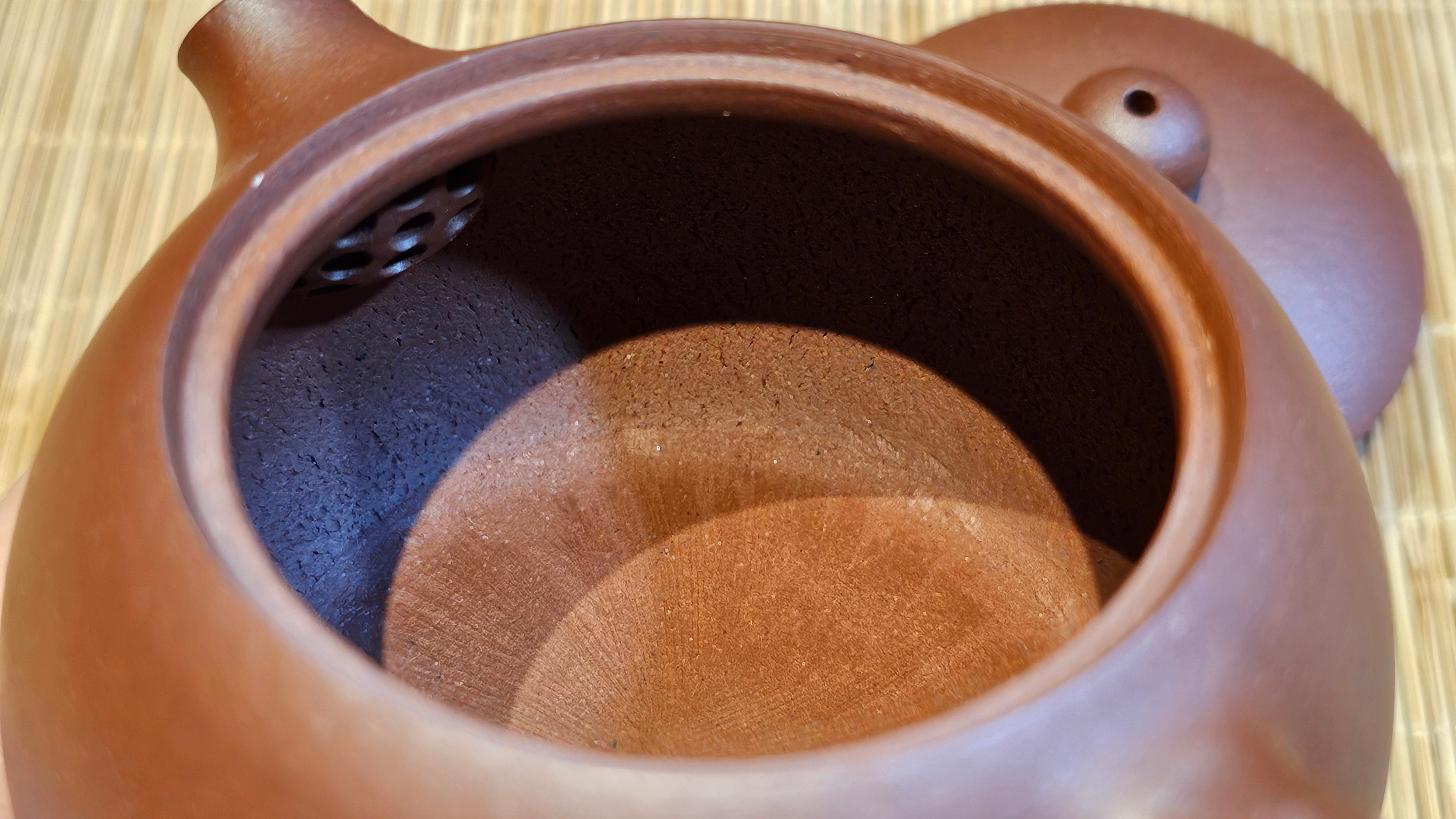 Xi Shi 西施, 146.9ml, Di Cao Qing Zi Ni 底槽青紫泥, by Craftsman Gu Xiao Ming 顾小明 ~!Congratulations to Mr A.A., 0617hrs!5th Oct 2025, Port Franks! Canada🇨🇦!