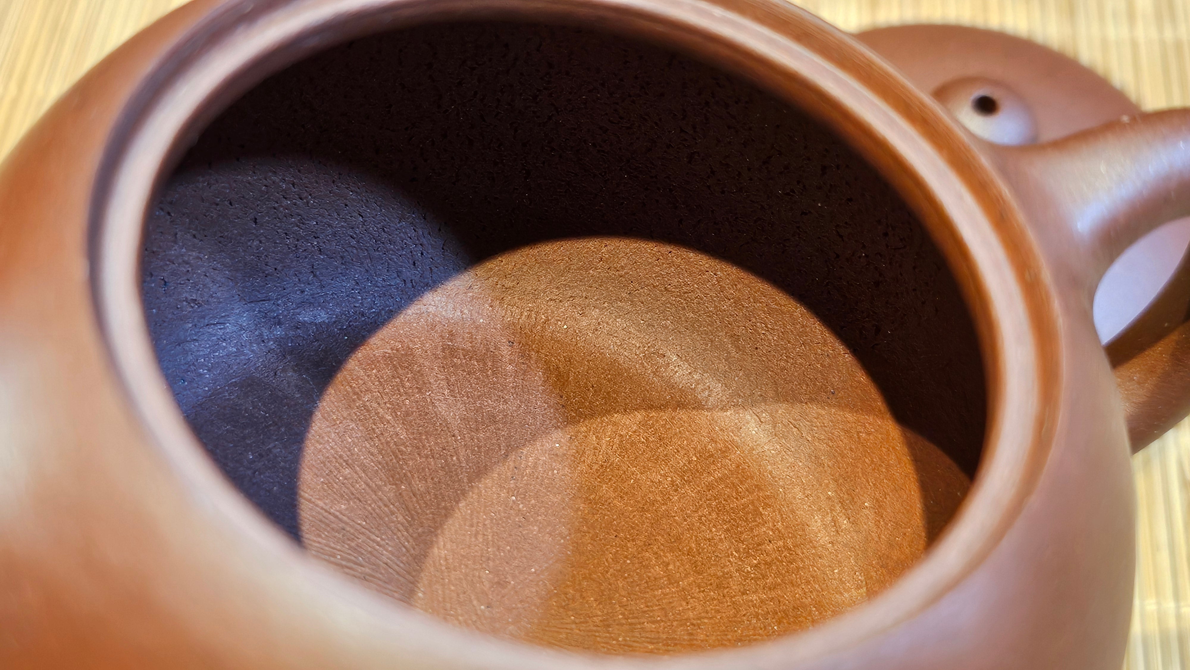 Xi Shi 西施, 146.9ml, Di Cao Qing Zi Ni 底槽青紫泥, by Craftsman Gu Xiao Ming 顾小明 ~!Congratulations to Mr A.A., 0617hrs!5th Oct 2025, Port Franks! Canada🇨🇦!