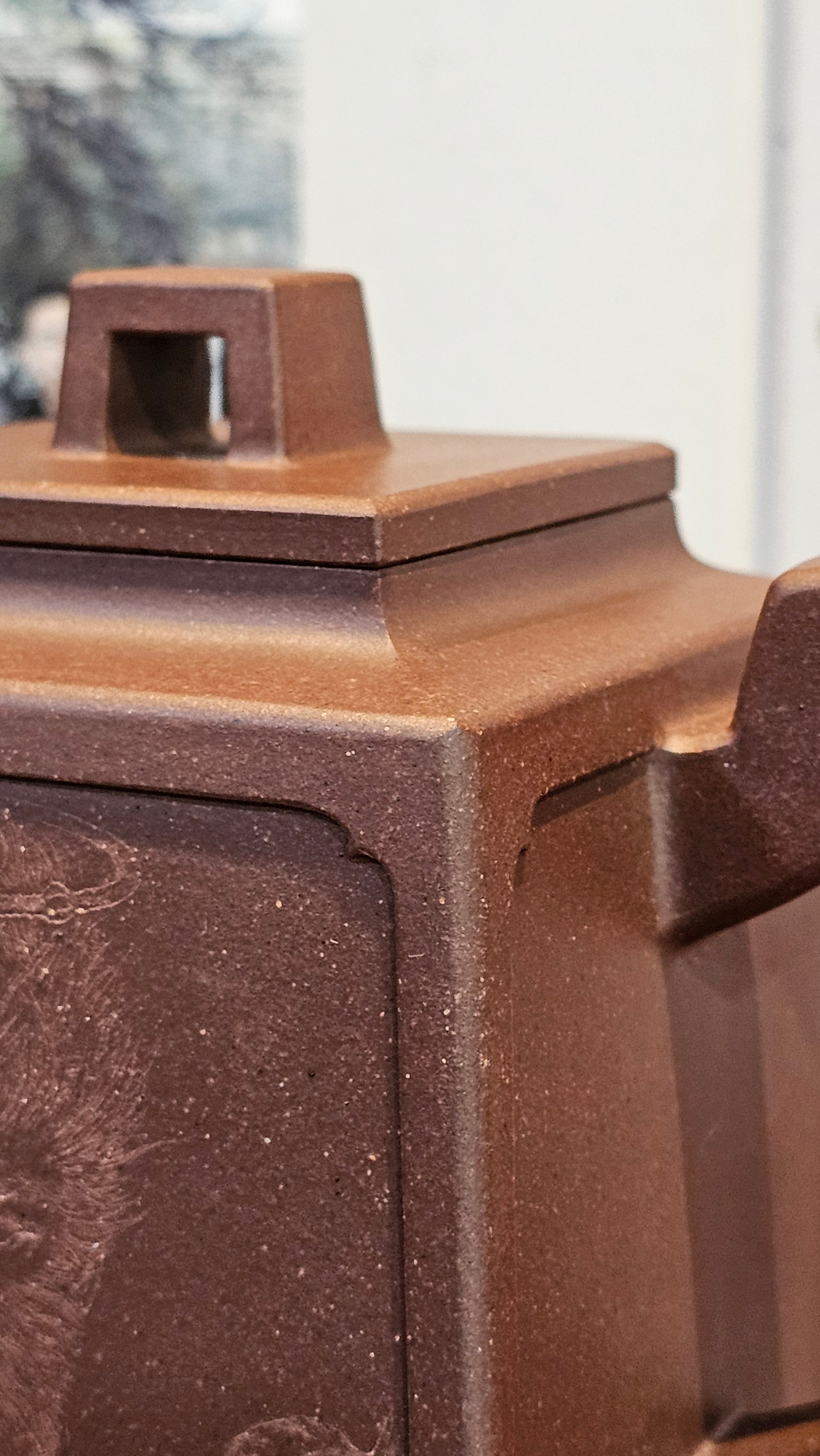 Commissioned work for Mr D.H.:《四方博古》Si Fang Bo Gu, 551.0ml, 底槽青, by Senior Consummate Master Yuan Hui, & Realism Engraving by Master Yi Dian 一颠 with Gameplay BMW's The Great Sage theme ~ COMPLETED & CONGRATULATIONS! to Mr D.H., Baldwin Park, CA.