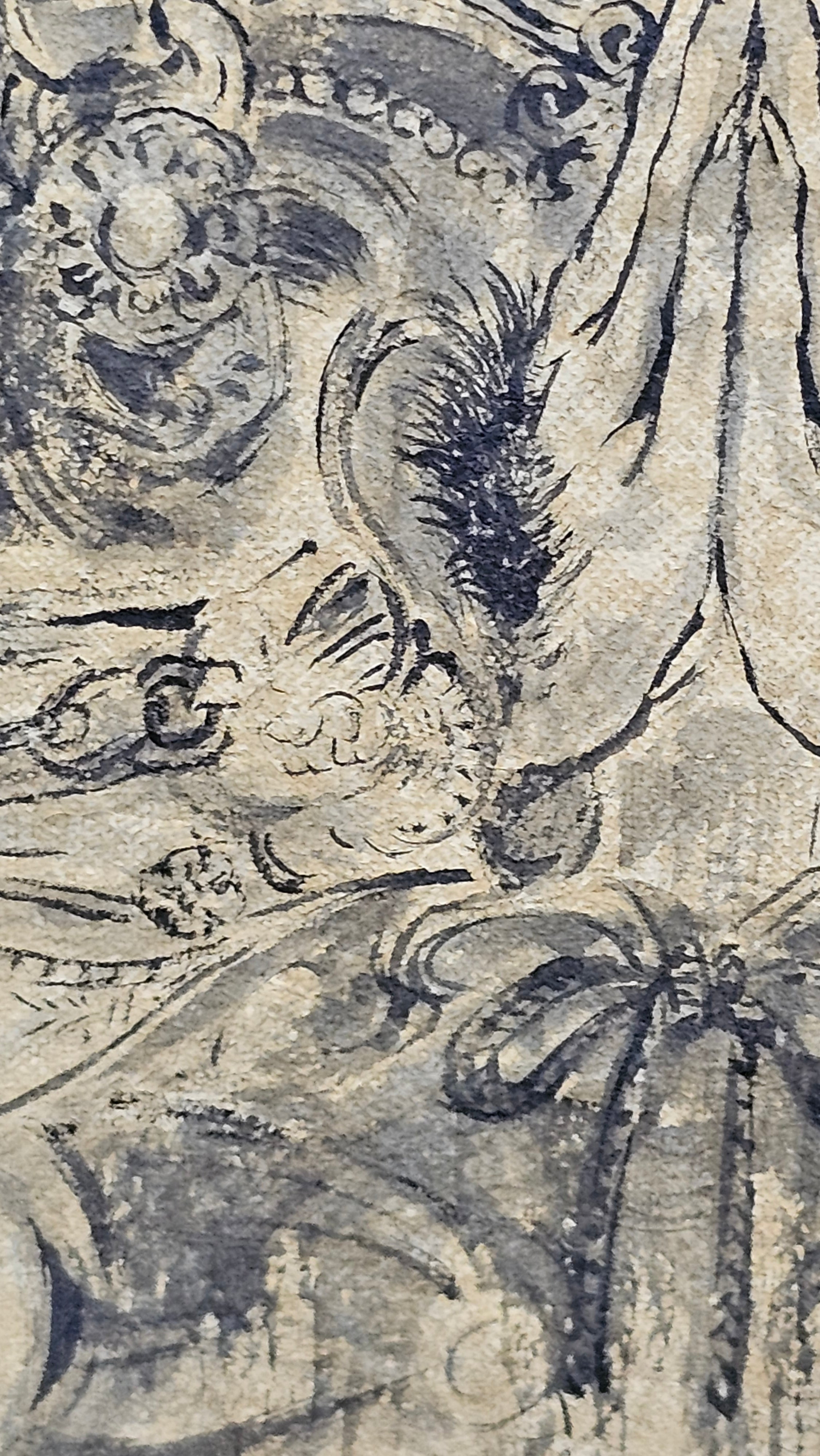 Commissioned work for Mr D.H.:《四方博古》Si Fang Bo Gu, 551.0ml, 底槽青, by Senior Consummate Master Yuan Hui, & Realism Engraving by Master Yi Dian 一颠 with Gameplay BMW's The Great Sage theme ~ COMPLETED & CONGRATULATIONS! to Mr D.H., Baldwin Park, CA.