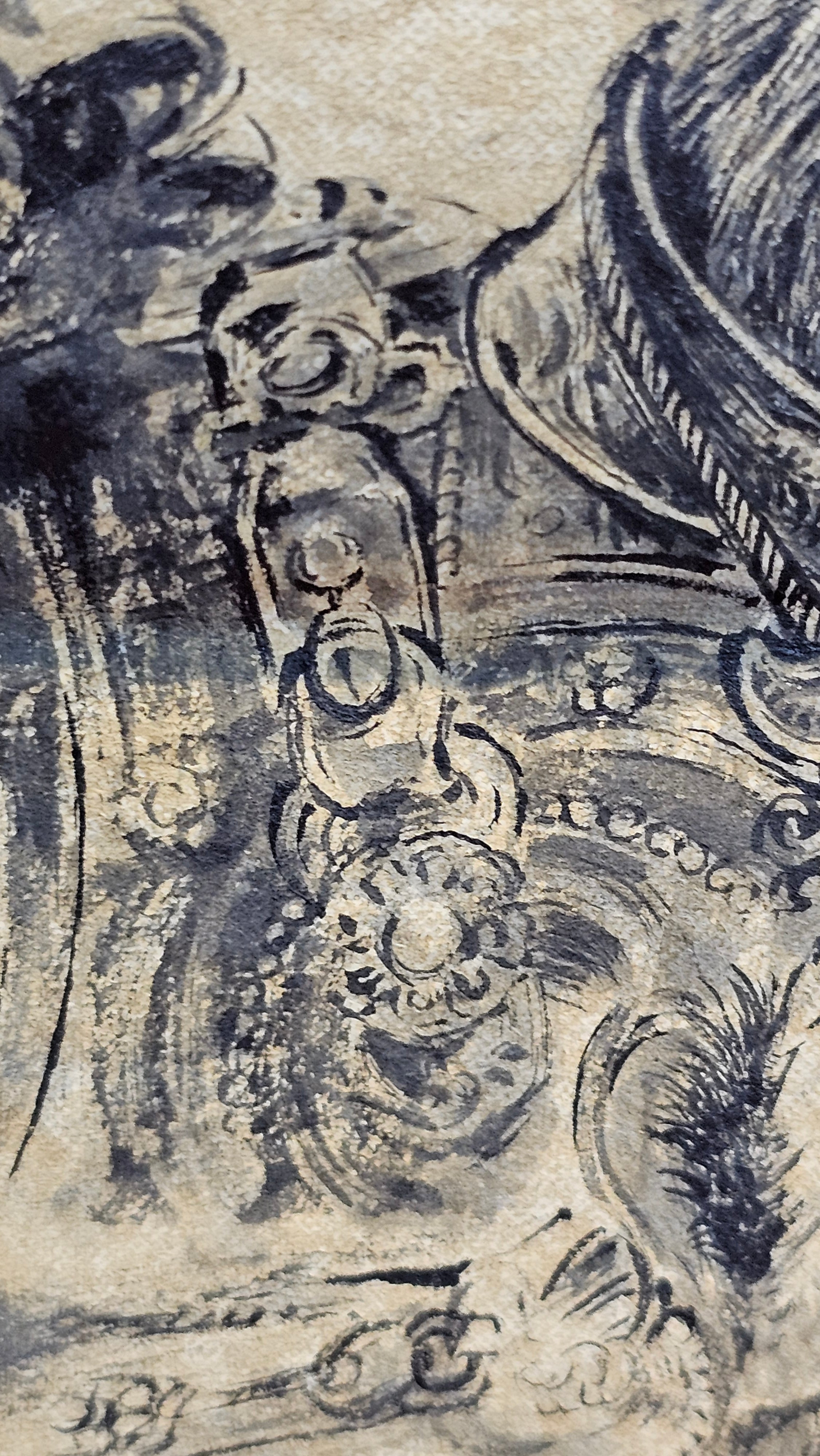 Commissioned work for Mr D.H.:《四方博古》Si Fang Bo Gu, 551.0ml, 底槽青, by Senior Consummate Master Yuan Hui, & Realism Engraving by Master Yi Dian 一颠 with Gameplay BMW's The Great Sage theme ~ COMPLETED & CONGRATULATIONS! to Mr D.H., Baldwin Park, CA.