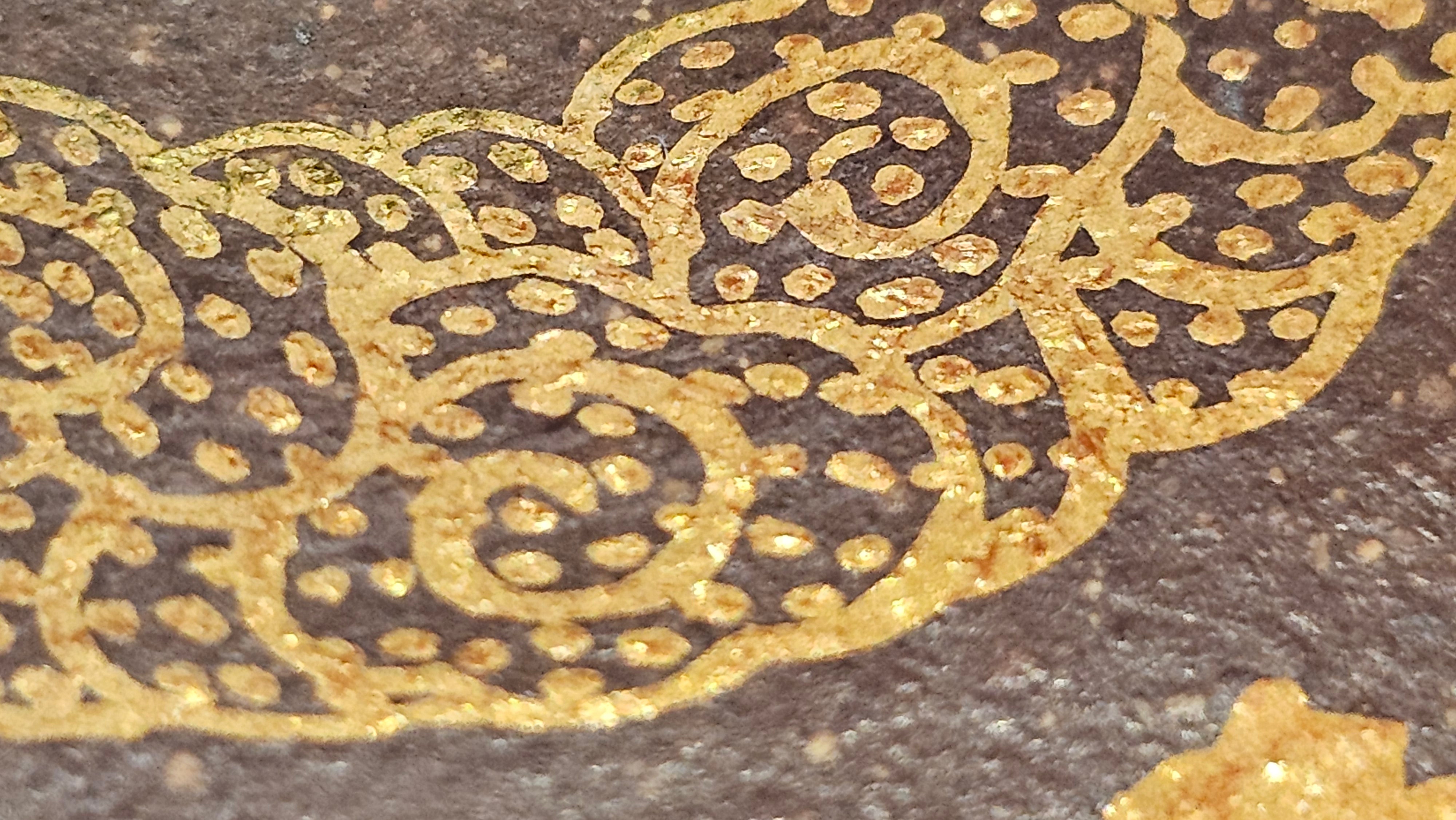 《聚富平盖莲子》"Ju Fu ~Gathering of Wealth~ Ping Gai Lian Zi"!, 描金与撒金工艺 Dual Gold Appliqué, 233.3ml, Qing Hui Duan Ni 青灰段泥 ~ by L3A Consummate Master Artist Li Yan Ru 李艳如 ~!Congratulations to Mr R.L.! 0857hrs 16th Sept 2025, Flintridge! CA.