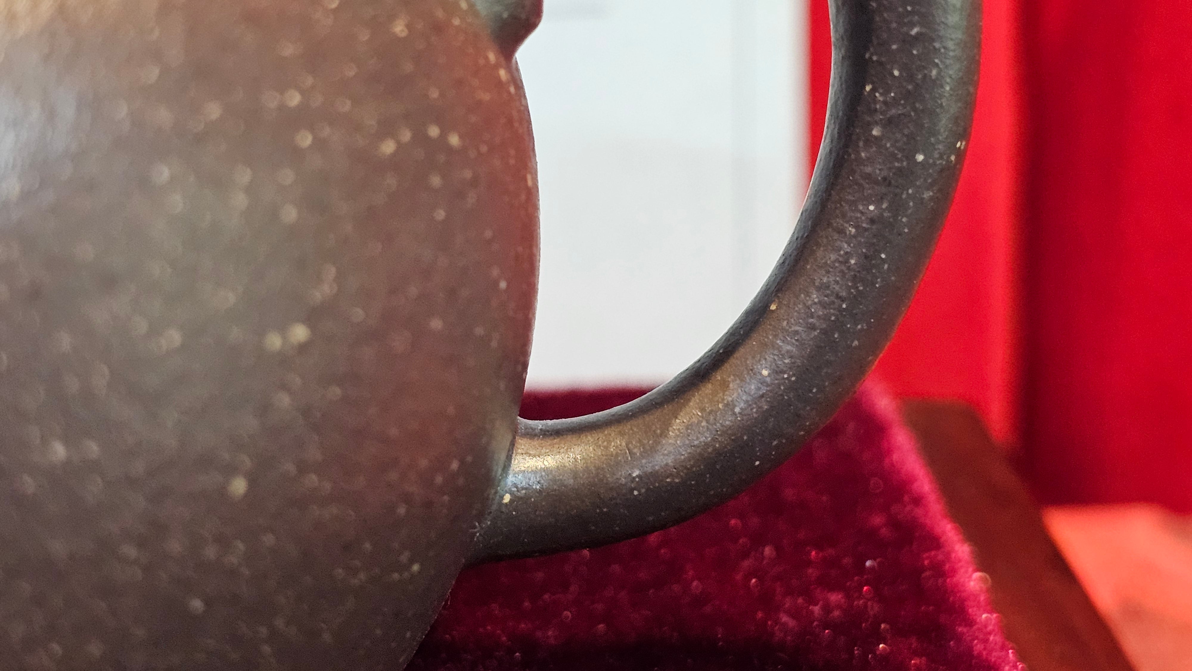 《聚富平盖莲子》"Ju Fu ~Gathering of Wealth~ Ping Gai Lian Zi"!, 描金与撒金工艺 Dual Gold Appliqué, 233.3ml, Qing Hui Duan Ni 青灰段泥 ~ by L3A Consummate Master Artist Li Yan Ru 李艳如 ~!Congratulations to Mr R.L.! 0857hrs 16th Sept 2025, Flintridge! CA.