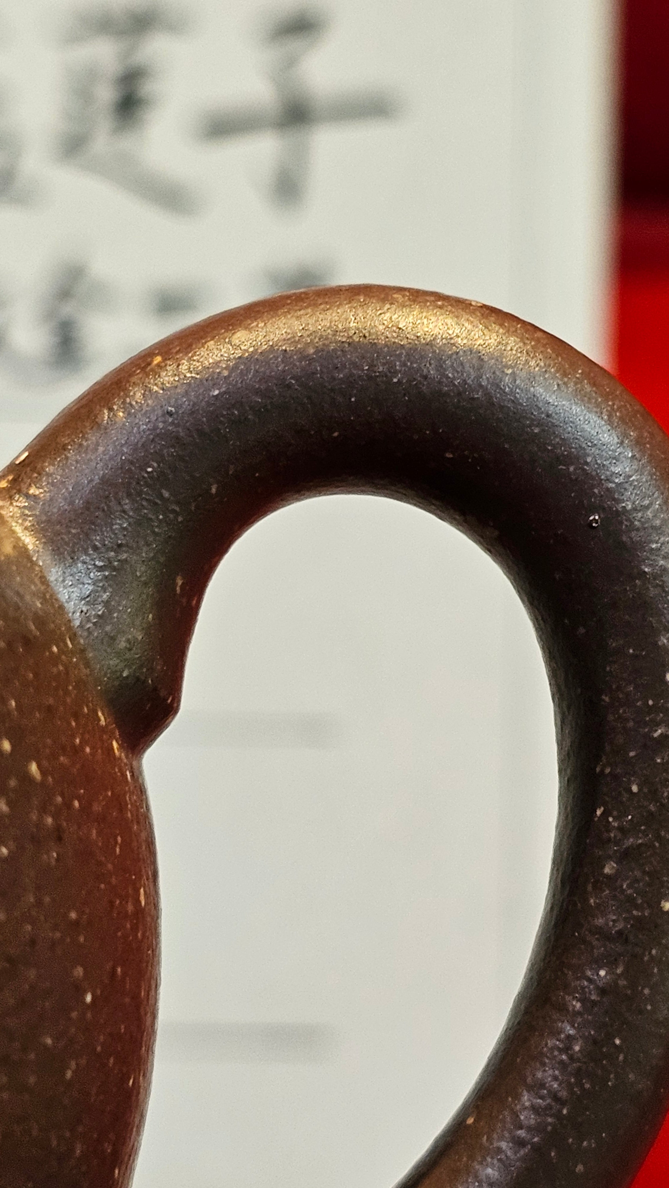 《聚富平盖莲子》"Ju Fu ~Gathering of Wealth~ Ping Gai Lian Zi"!, 描金与撒金工艺 Dual Gold Appliqué, 233.3ml, Qing Hui Duan Ni 青灰段泥 ~ by L3A Consummate Master Artist Li Yan Ru 李艳如 ~!Congratulations to Mr R.L.! 0857hrs 16th Sept 2025, Flintridge! CA.