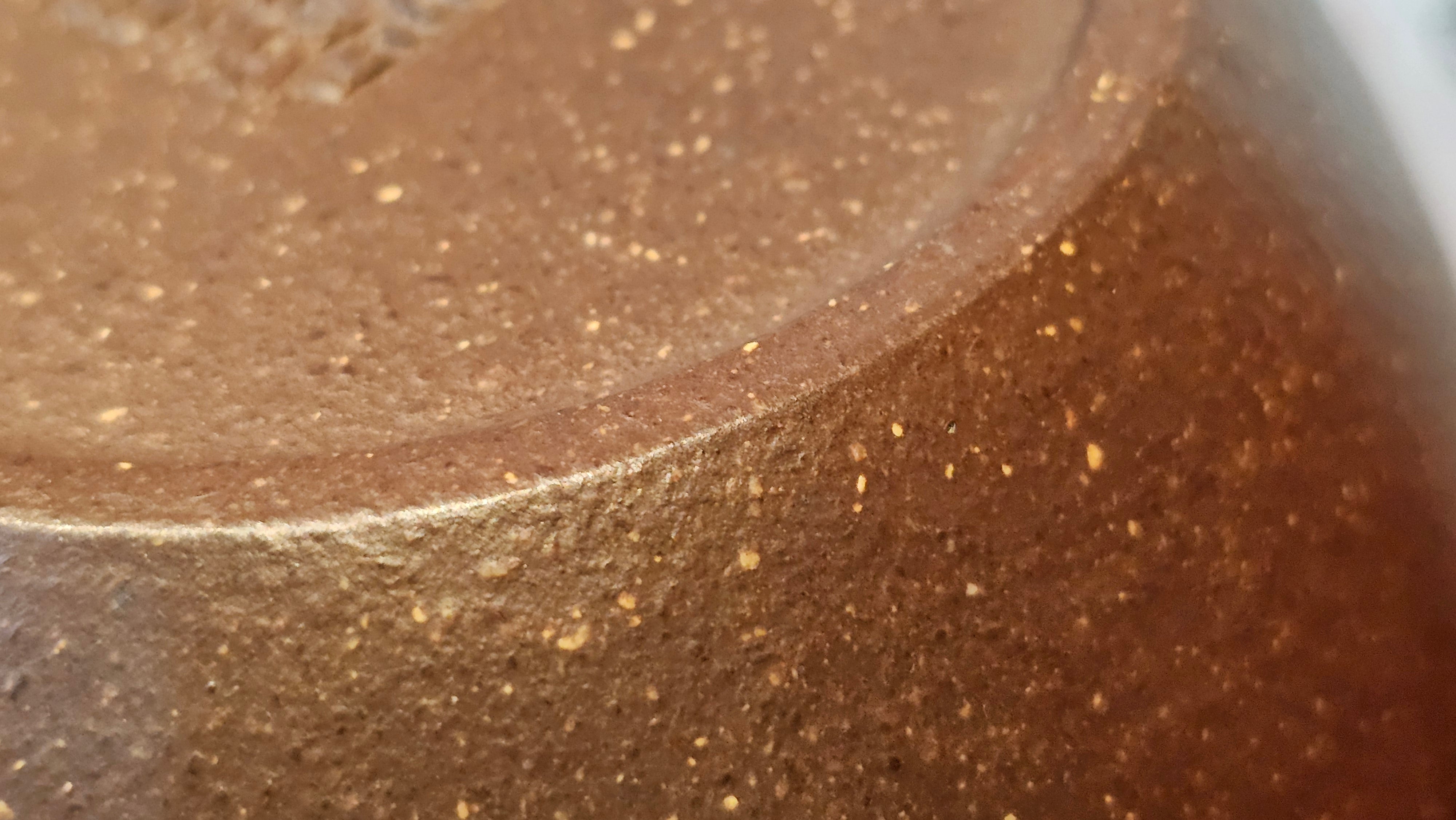 《聚富平盖莲子》"Ju Fu ~Gathering of Wealth~ Ping Gai Lian Zi"!, 描金与撒金工艺 Dual Gold Appliqué, 233.3ml, Qing Hui Duan Ni 青灰段泥 ~ by L3A Consummate Master Artist Li Yan Ru 李艳如 ~!Congratulations to Mr R.L.! 0857hrs 16th Sept 2025, Flintridge! CA.