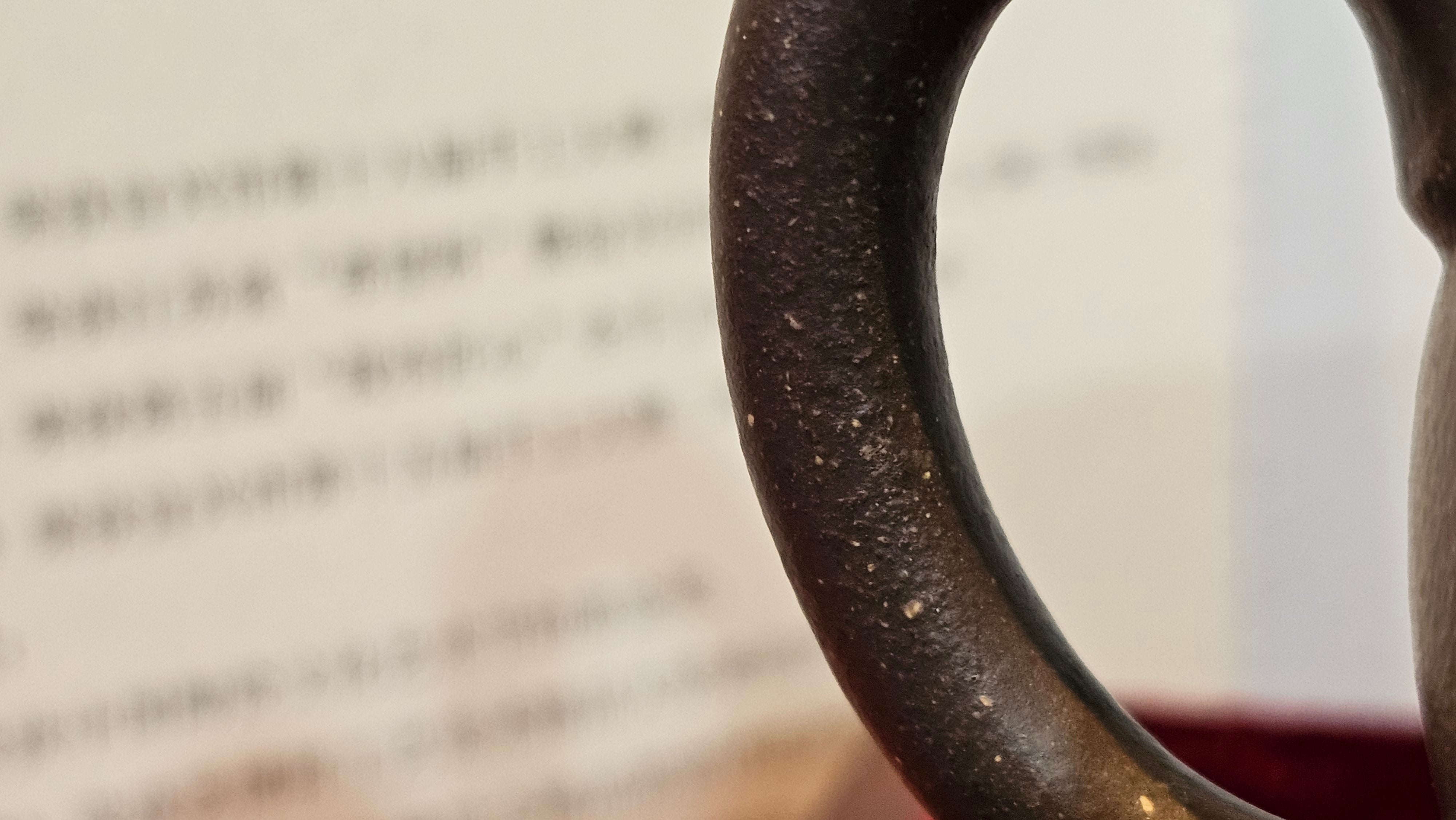 《聚富平盖莲子》"Ju Fu ~Gathering of Wealth~ Ping Gai Lian Zi"!, 描金与撒金工艺 Dual Gold Appliqué, 233.3ml, Qing Hui Duan Ni 青灰段泥 ~ by L3A Consummate Master Artist Li Yan Ru 李艳如 ~!Congratulations to Mr R.L.! 0857hrs 16th Sept 2025, Flintridge! CA.