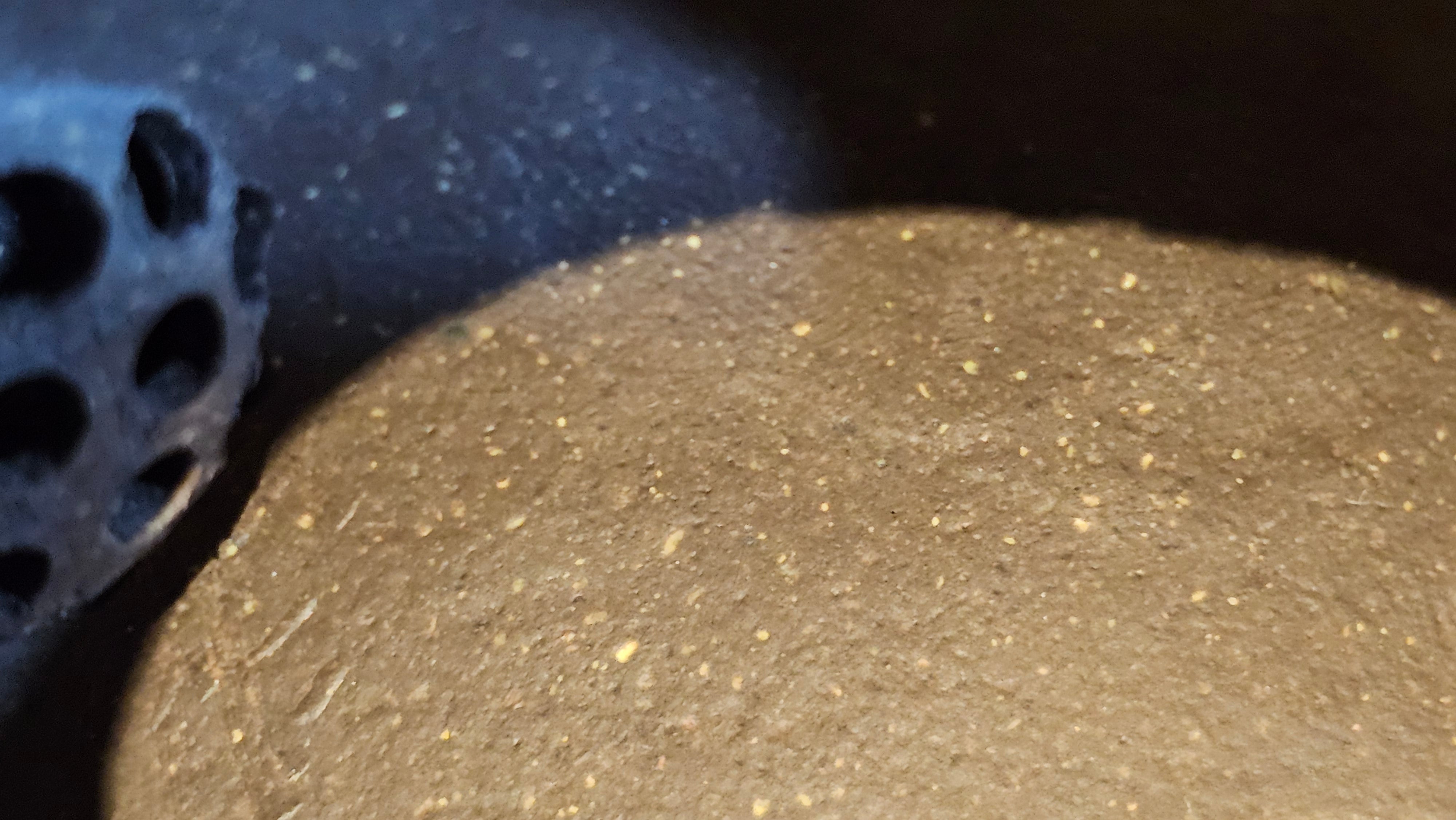 《聚富平盖莲子》"Ju Fu ~Gathering of Wealth~ Ping Gai Lian Zi"!, 描金与撒金工艺 Dual Gold Appliqué, 233.3ml, Qing Hui Duan Ni 青灰段泥 ~ by L3A Consummate Master Artist Li Yan Ru 李艳如 ~!Congratulations to Mr R.L.! 0857hrs 16th Sept 2025, Flintridge! CA.