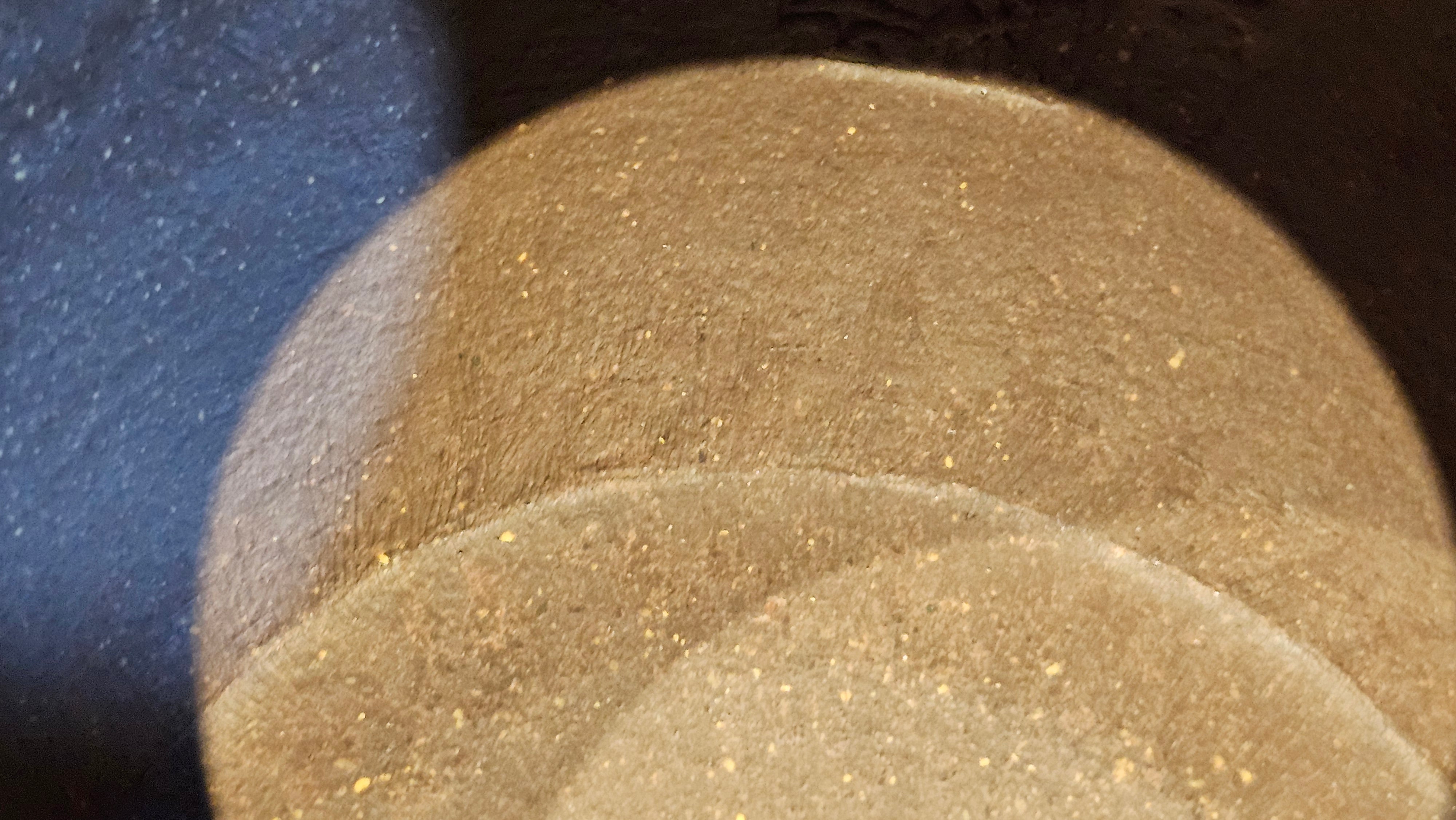 《聚富平盖莲子》"Ju Fu ~Gathering of Wealth~ Ping Gai Lian Zi"!, 描金与撒金工艺 Dual Gold Appliqué, 233.3ml, Qing Hui Duan Ni 青灰段泥 ~ by L3A Consummate Master Artist Li Yan Ru 李艳如 ~!Congratulations to Mr R.L.! 0857hrs 16th Sept 2025, Flintridge! CA.