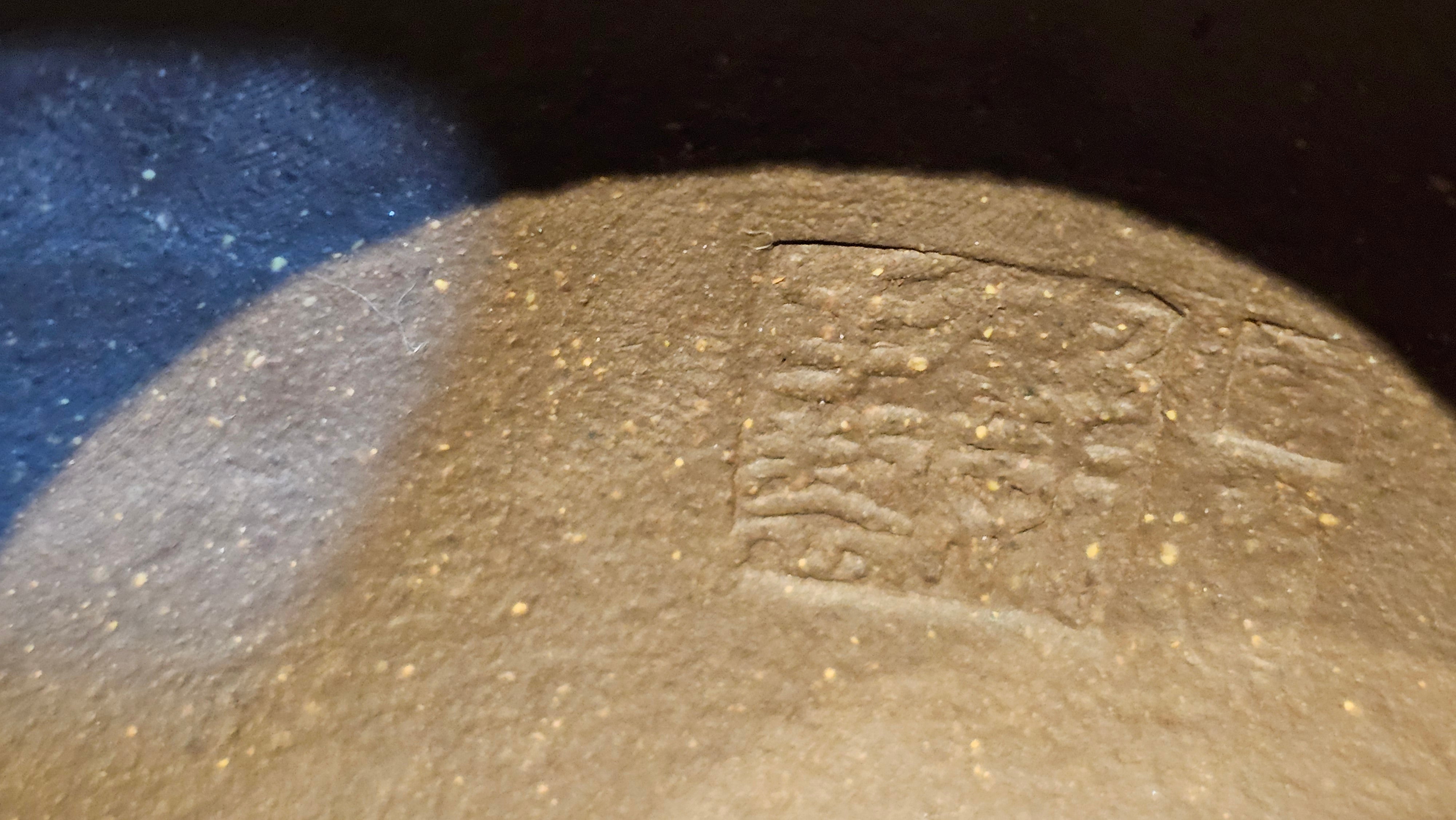 《聚富平盖莲子》"Ju Fu ~Gathering of Wealth~ Ping Gai Lian Zi"!, 描金与撒金工艺 Dual Gold Appliqué, 233.3ml, Qing Hui Duan Ni 青灰段泥 ~ by L3A Consummate Master Artist Li Yan Ru 李艳如 ~!Congratulations to Mr R.L.! 0857hrs 16th Sept 2025, Flintridge! CA.