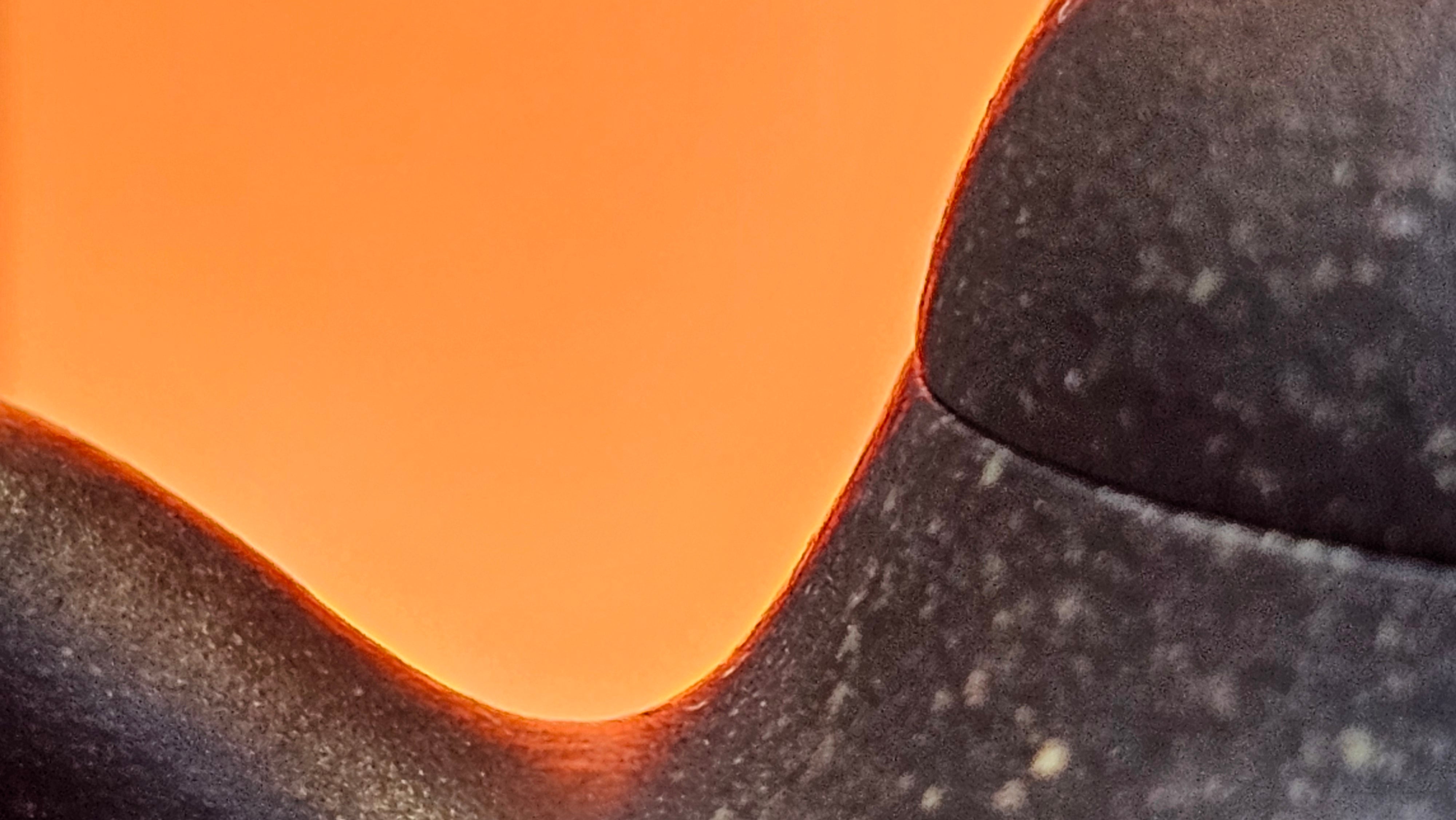 Qie Gua《茄瓜》~ "The Gourd", 153.8ml, Hei Zi Ni 黑紫泥, by our Craftsman Zhang Huan 张欢, Calligraphy and 兰花 Orchids Engraving by Craftsman Yi Cheng 逸成 ~!Congratulations to Mr J.S.! 1100hrs 17th Sept 2025, Chicago! IL!