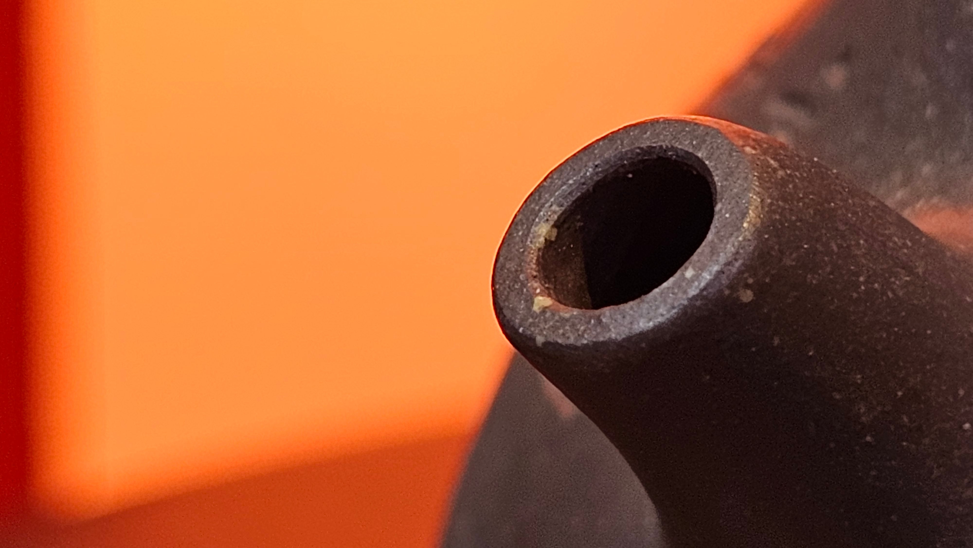 Qie Gua《茄瓜》~ "The Gourd", 153.8ml, Hei Zi Ni 黑紫泥, by our Craftsman Zhang Huan 张欢, Calligraphy and 兰花 Orchids Engraving by Craftsman Yi Cheng 逸成 ~!Congratulations to Mr J.S.! 1100hrs 17th Sept 2025, Chicago! IL!