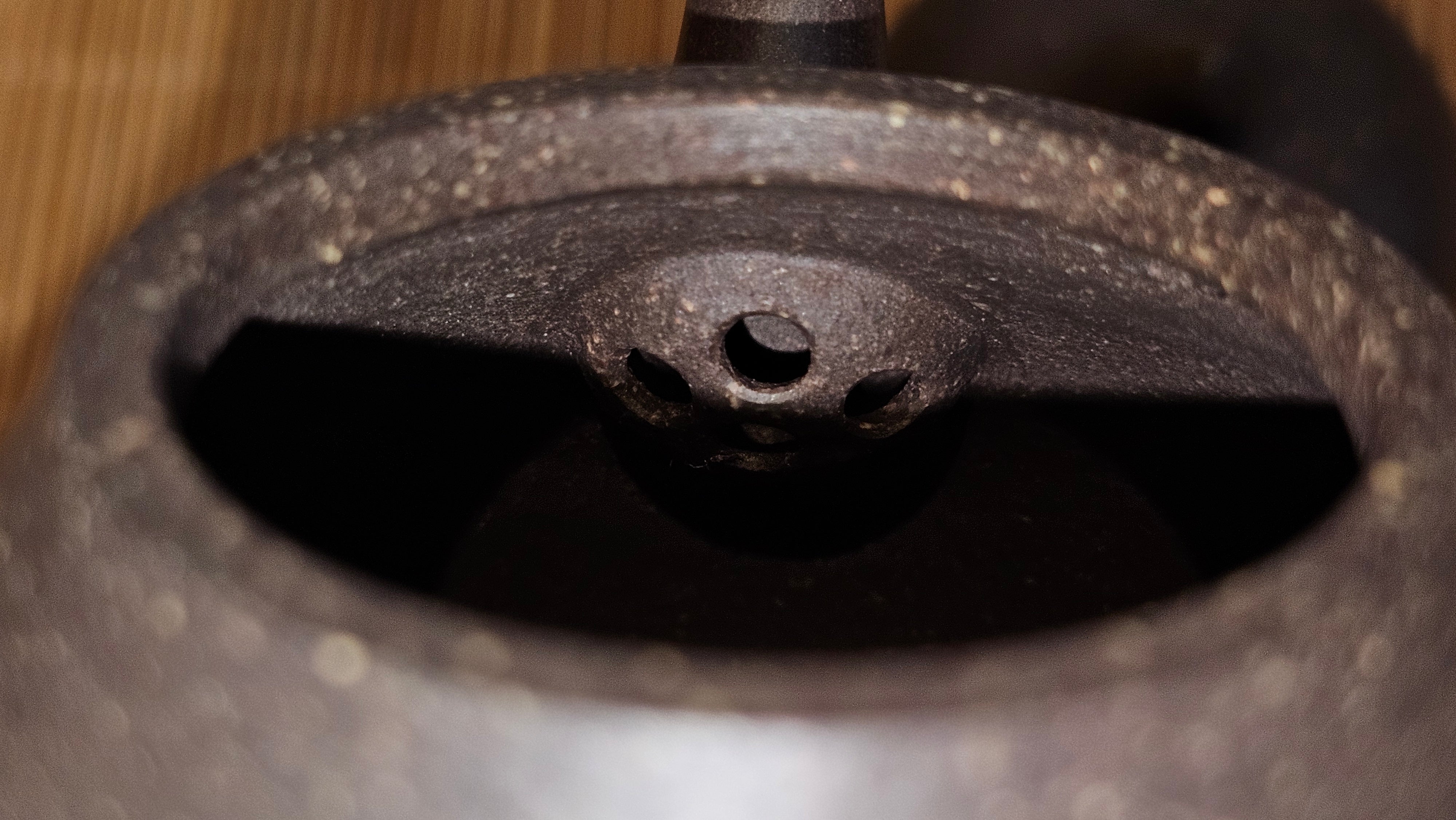 Qie Gua《茄瓜》~ "The Gourd", 153.8ml, Hei Zi Ni 黑紫泥, by our Craftsman Zhang Huan 张欢, Calligraphy and 兰花 Orchids Engraving by Craftsman Yi Cheng 逸成 ~!Congratulations to Mr J.S.! 1100hrs 17th Sept 2025, Chicago! IL!