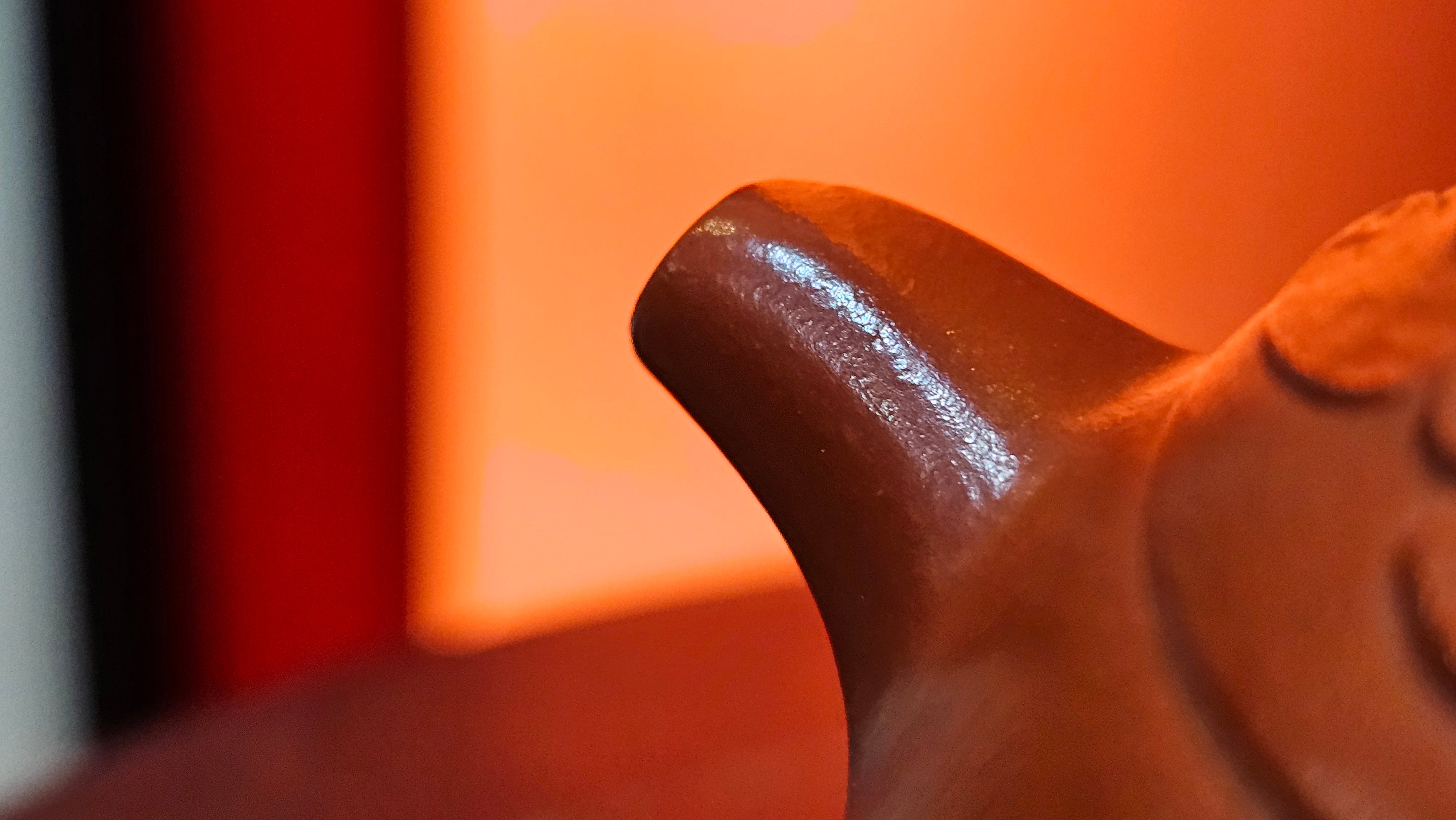 Mini! Qin Quan 秦权, with Oriental Clouds Embellishments 云朵贴花工艺, 115.3ml, Xiao Mei Yao Zhu Ni 小煤窑朱泥, by Craftsman Chen Yue Fei 陈跃飞 ~ Congratulations!to Ms A.R.! 0926hrs 19th Sept 2025, Ipswich! U.K.