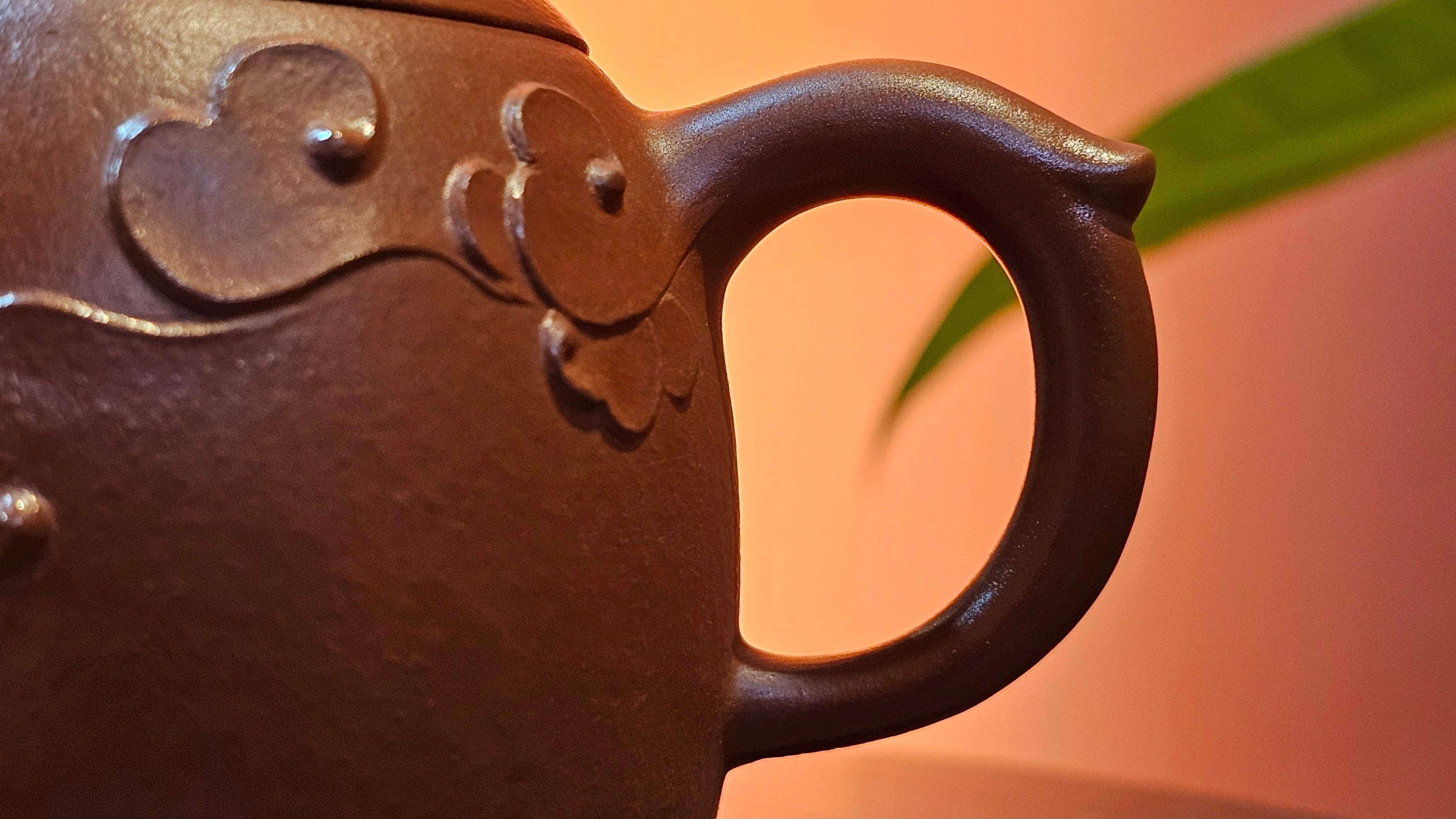 Mini! Qin Quan 秦权, with Oriental Clouds Embellishments 云朵贴花工艺, 115.3ml, Xiao Mei Yao Zhu Ni 小煤窑朱泥, by Craftsman Chen Yue Fei 陈跃飞 ~ Congratulations!to Ms A.R.! 0926hrs 19th Sept 2025, Ipswich! U.K.