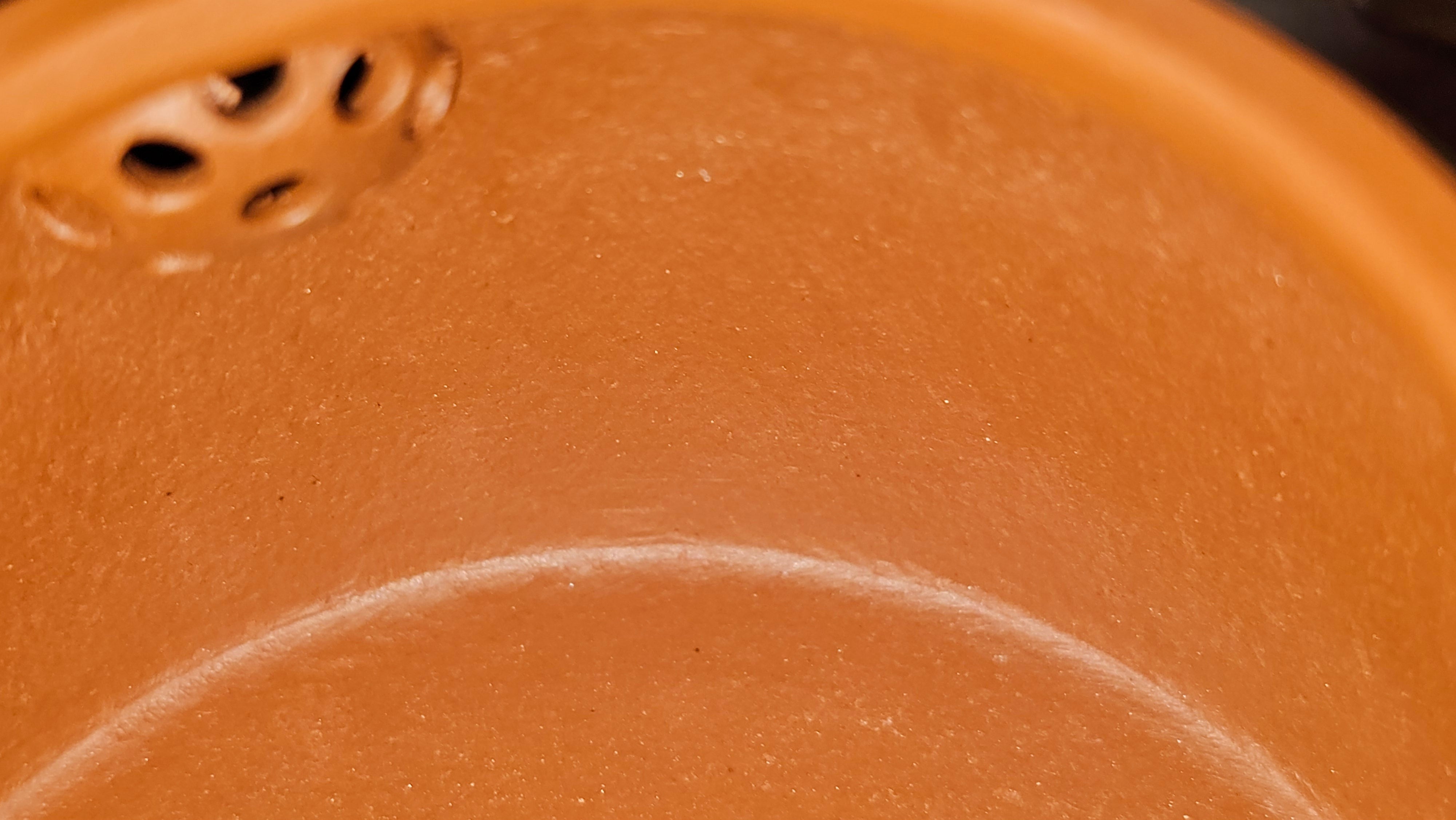 Mini! Qin Quan 秦权, with Oriental Clouds Embellishments 云朵贴花工艺, 115.3ml, Xiao Mei Yao Zhu Ni 小煤窑朱泥, by Craftsman Chen Yue Fei 陈跃飞 ~ Congratulations!to Ms A.R.! 0926hrs 19th Sept 2025, Ipswich! U.K.