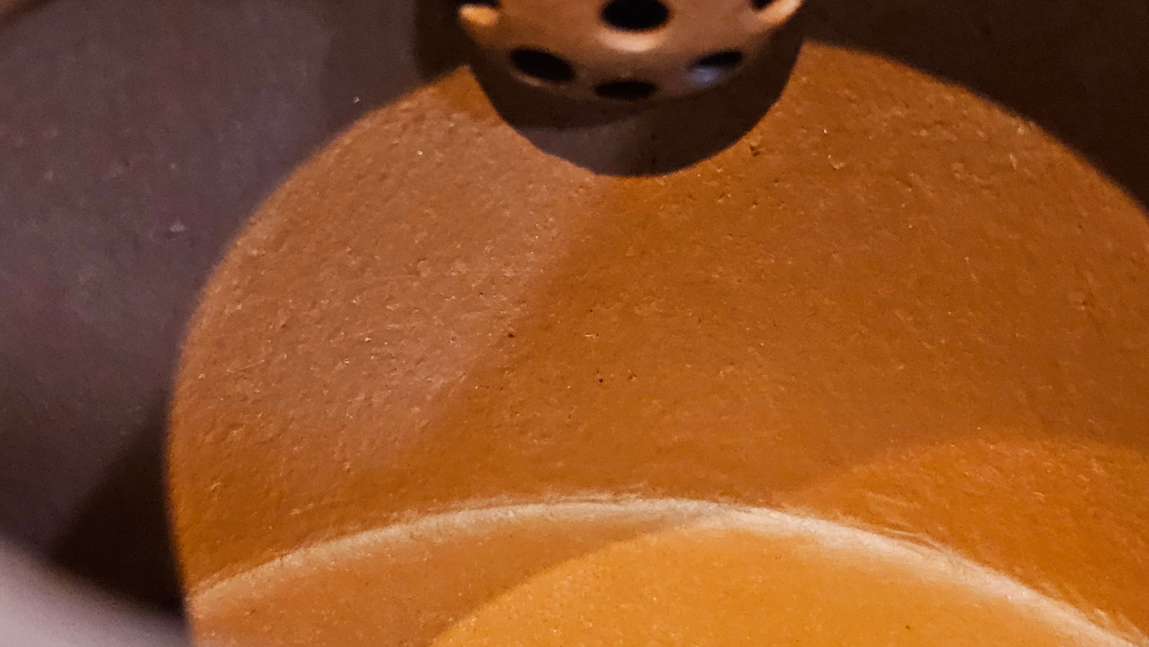 Mini! Qin Quan 秦权, with Oriental Clouds Embellishments 云朵贴花工艺, 115.3ml, Xiao Mei Yao Zhu Ni 小煤窑朱泥, by Craftsman Chen Yue Fei 陈跃飞 ~ Congratulations!to Ms A.R.! 0926hrs 19th Sept 2025, Ipswich! U.K.