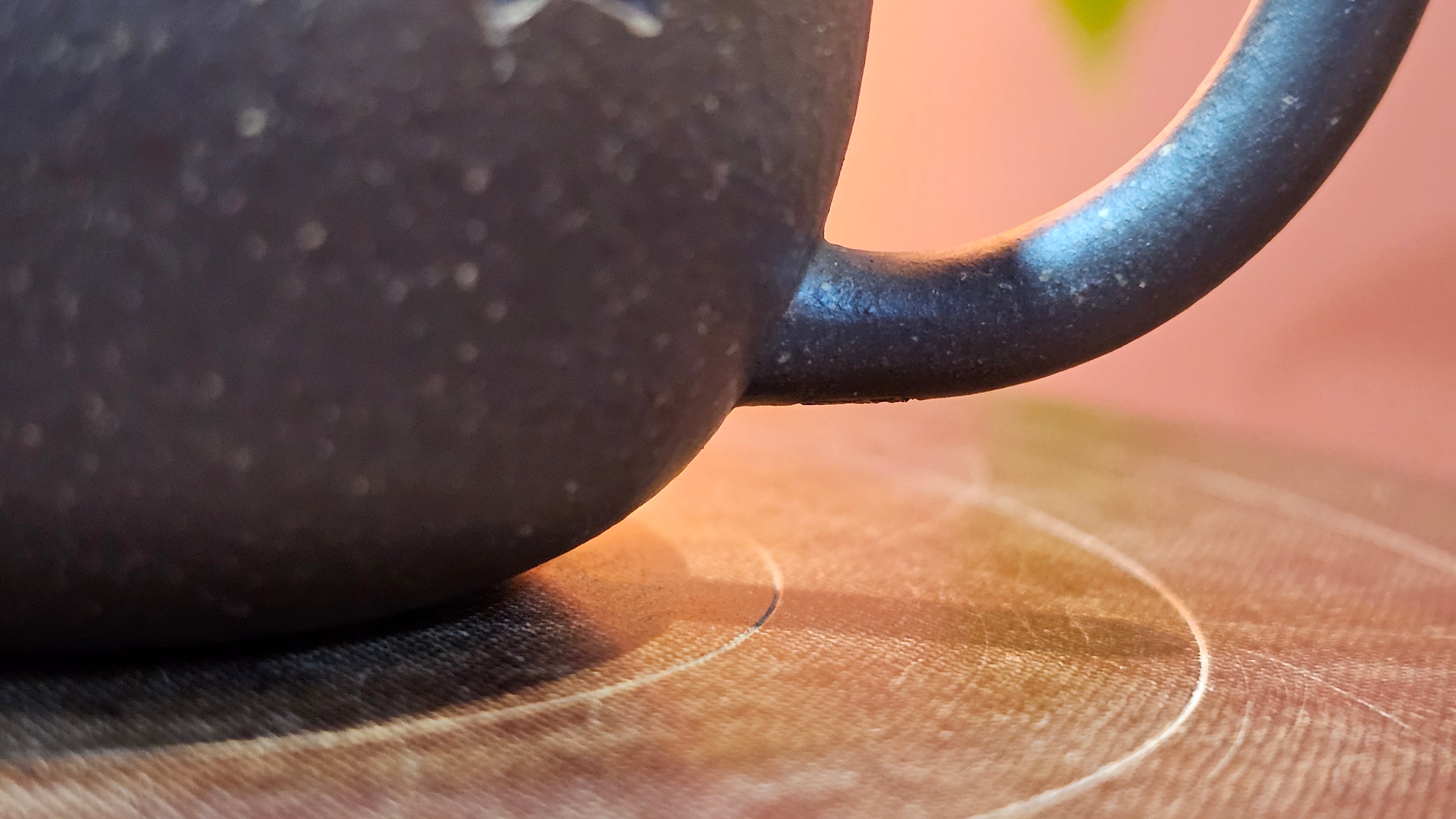 Qie Gua《茄瓜》~ "The Gourd", 152.8ml, Hei Zi Ni 黑紫泥, by our Craftsman Zhang Huan 张欢, Calligraphy and Lotus Engraving by Craftsman Yi Cheng 逸成 ~ Congratulations!to Dr L.L.! 1327hrs 19th Sept 2025! Ventura, CA!