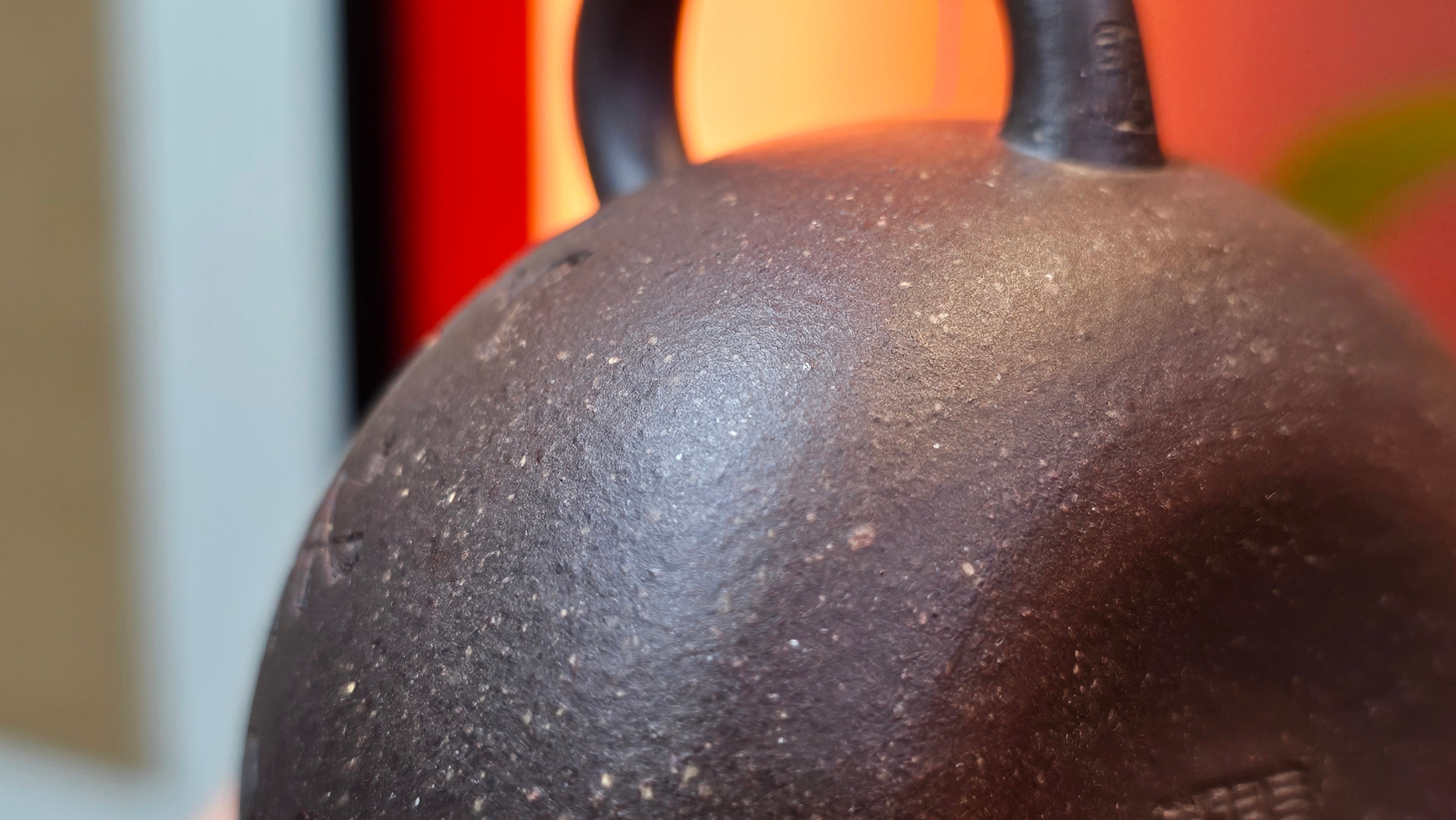 Qie Gua《茄瓜》~ "The Gourd", 152.8ml, Hei Zi Ni 黑紫泥, by our Craftsman Zhang Huan 张欢, Calligraphy and Lotus Engraving by Craftsman Yi Cheng 逸成 ~ Congratulations!to Dr L.L.! 1327hrs 19th Sept 2025! Ventura, CA!