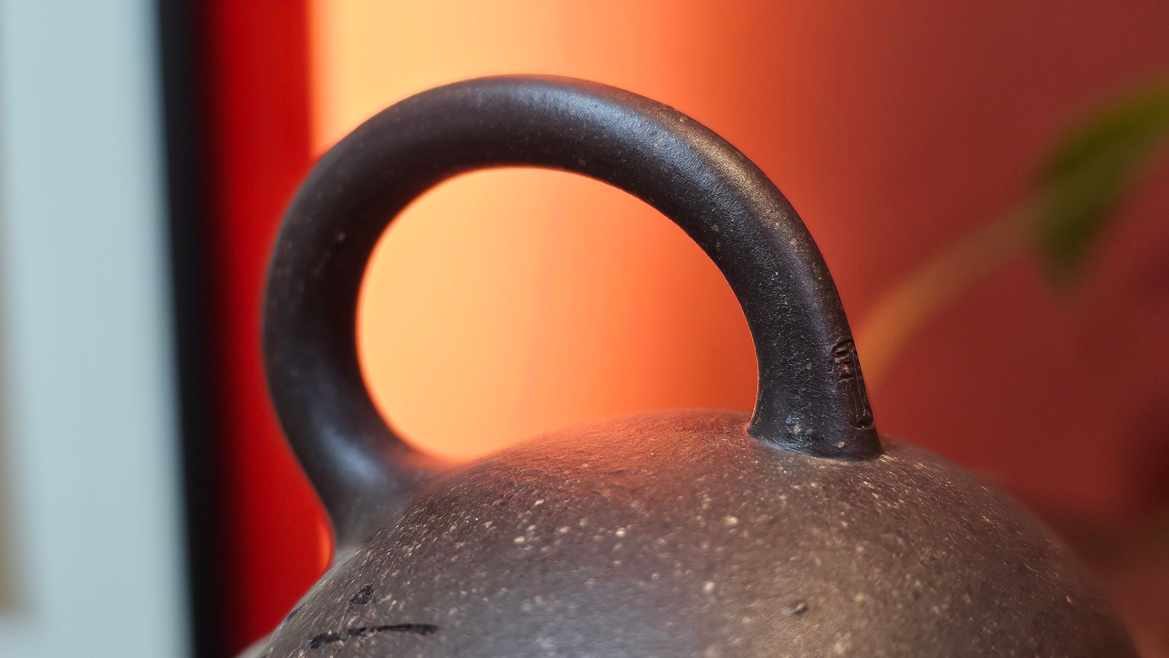 Qie Gua《茄瓜》~ "The Gourd", 153.3ml, Hei Zi Ni 黑紫泥, by our Craftsman Zhang Huan 张欢, Calligraphy and Orchids Engraving by Craftsman Yi Cheng 逸成 Congratulations!to Mr S.S.! 1401hrs 24th Sept 2025! India🇮🇳!