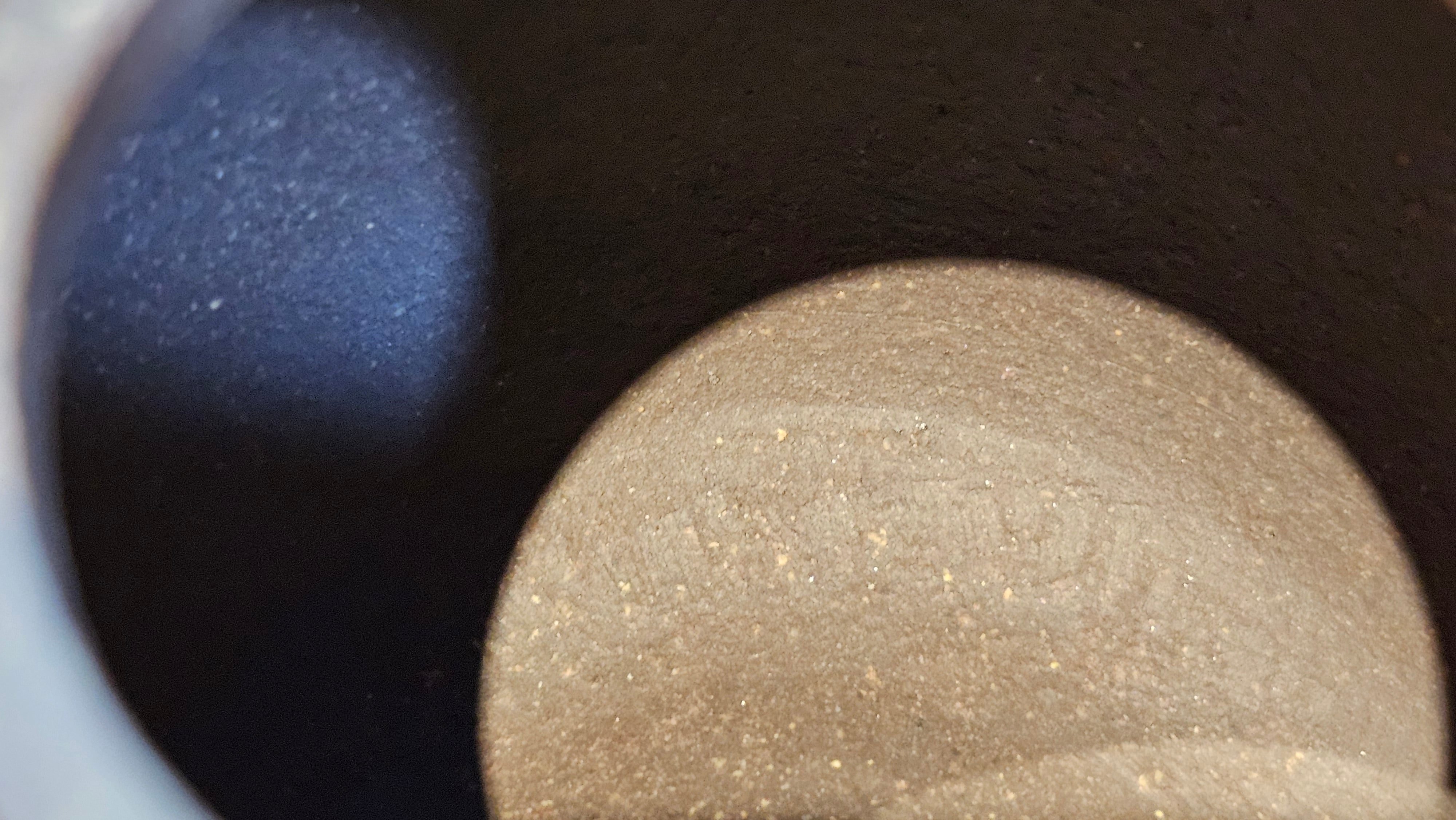 Qie Gua《茄瓜》~ "The Gourd", 153.3ml, Hei Zi Ni 黑紫泥, by our Craftsman Zhang Huan 张欢, Calligraphy and Orchids Engraving by Craftsman Yi Cheng 逸成 Congratulations!to Mr S.S.! 1401hrs 24th Sept 2025! India🇮🇳!