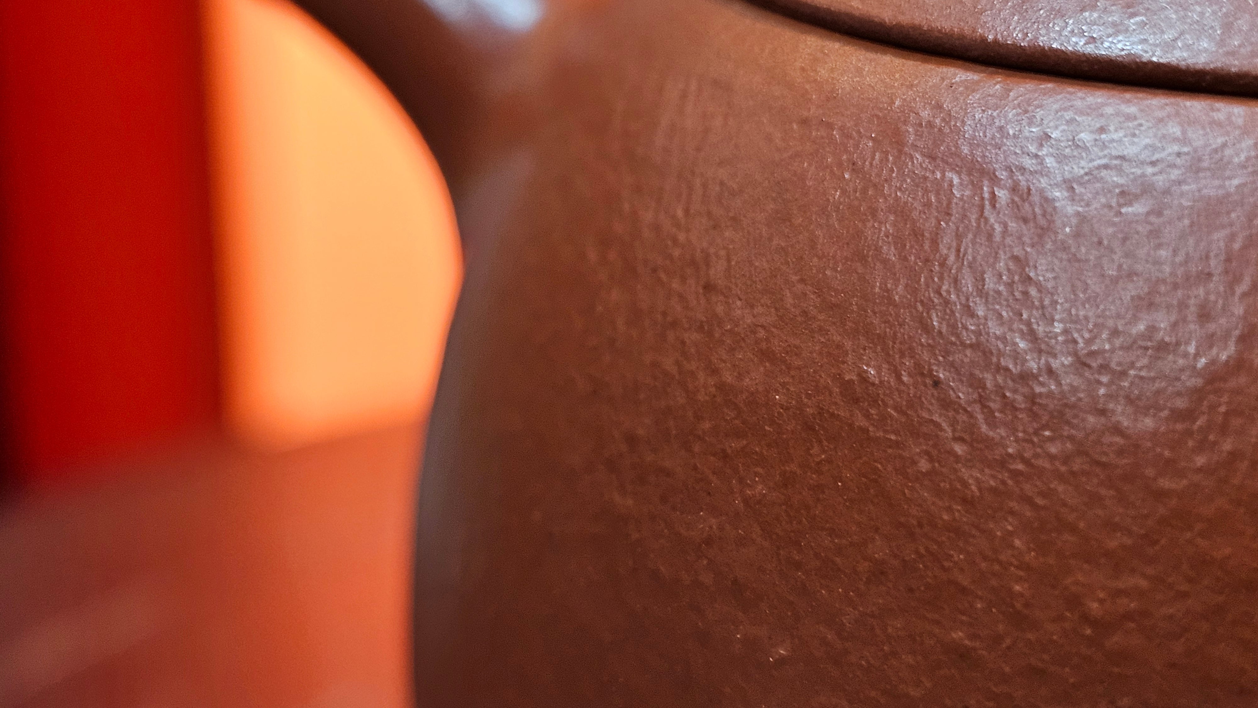 Mini! Qin Quan 秦权, with Oriental Clouds Embellishments 云朵贴花工艺, 120.8ml, Xiao Mei Yao Zhu Ni 小煤窑朱泥, by Craftsman Chen Yue Fei 陈跃飞 ~!Congratulations to Mr J.M.! 0725hrs 9th Oct 2025, Roanoke! VA.