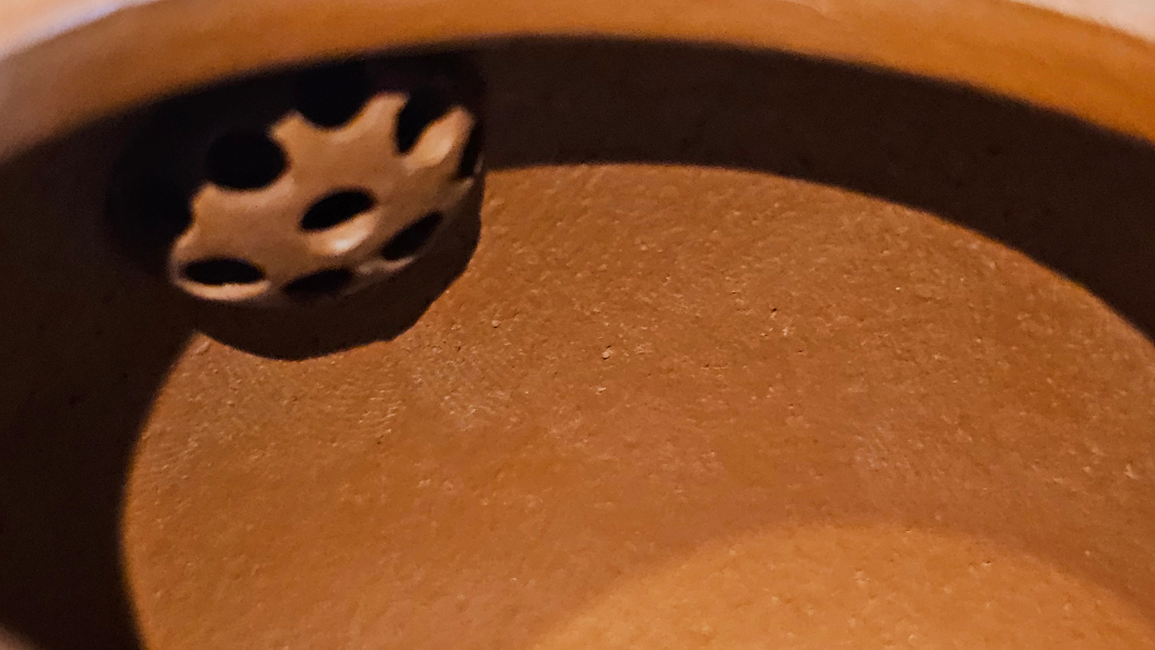 Mini! Qin Quan 秦权, with Oriental Clouds Embellishments 云朵贴花工艺, 120.8ml, Xiao Mei Yao Zhu Ni 小煤窑朱泥, by Craftsman Chen Yue Fei 陈跃飞 ~!Congratulations to Mr J.M.! 0725hrs 9th Oct 2025, Roanoke! VA.