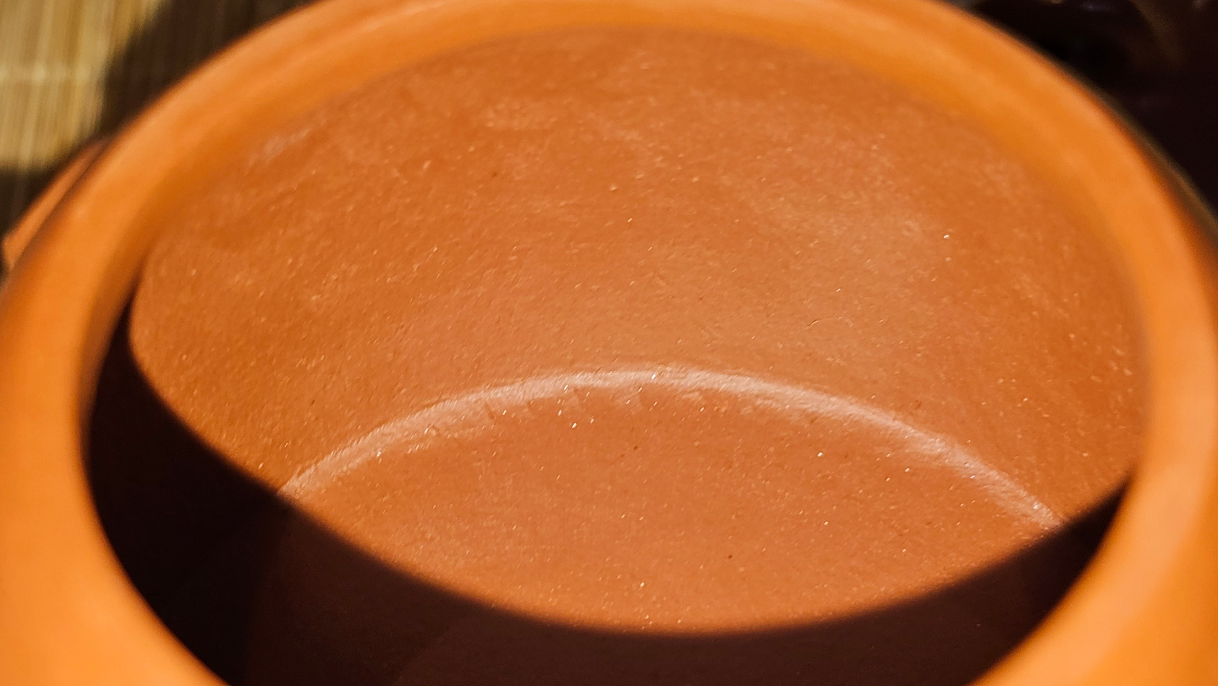 Mini! Qin Quan 秦权, with Oriental Clouds Embellishments 云朵贴花工艺, 120.8ml, Xiao Mei Yao Zhu Ni 小煤窑朱泥, by Craftsman Chen Yue Fei 陈跃飞 ~!Congratulations to Mr J.M.! 0725hrs 9th Oct 2025, Roanoke! VA.