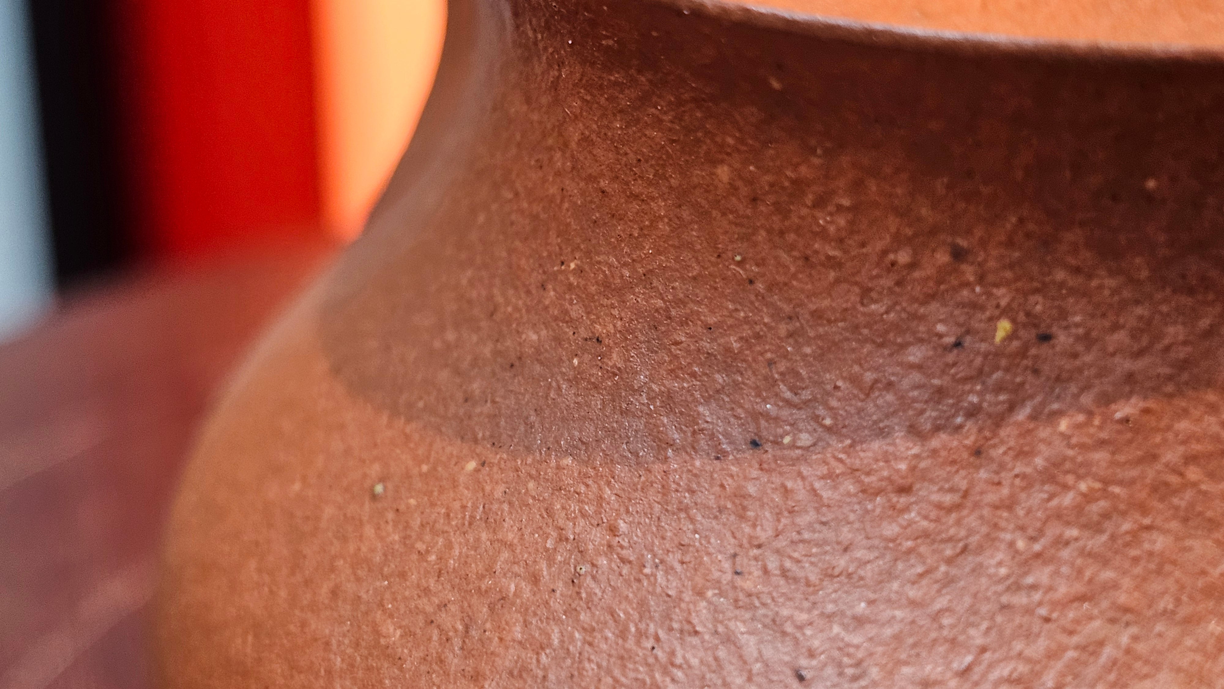 Le Rong 乐荣, 126.6ml, rare Zhu Sha 朱砂 (highest granularity form of ZhuNi), by Craftsman Gu Xiao Ming 顾小明 ~ Congratulations to Mr J.S.! 1223hrs 26th Sept 2025, Chicago! IL!