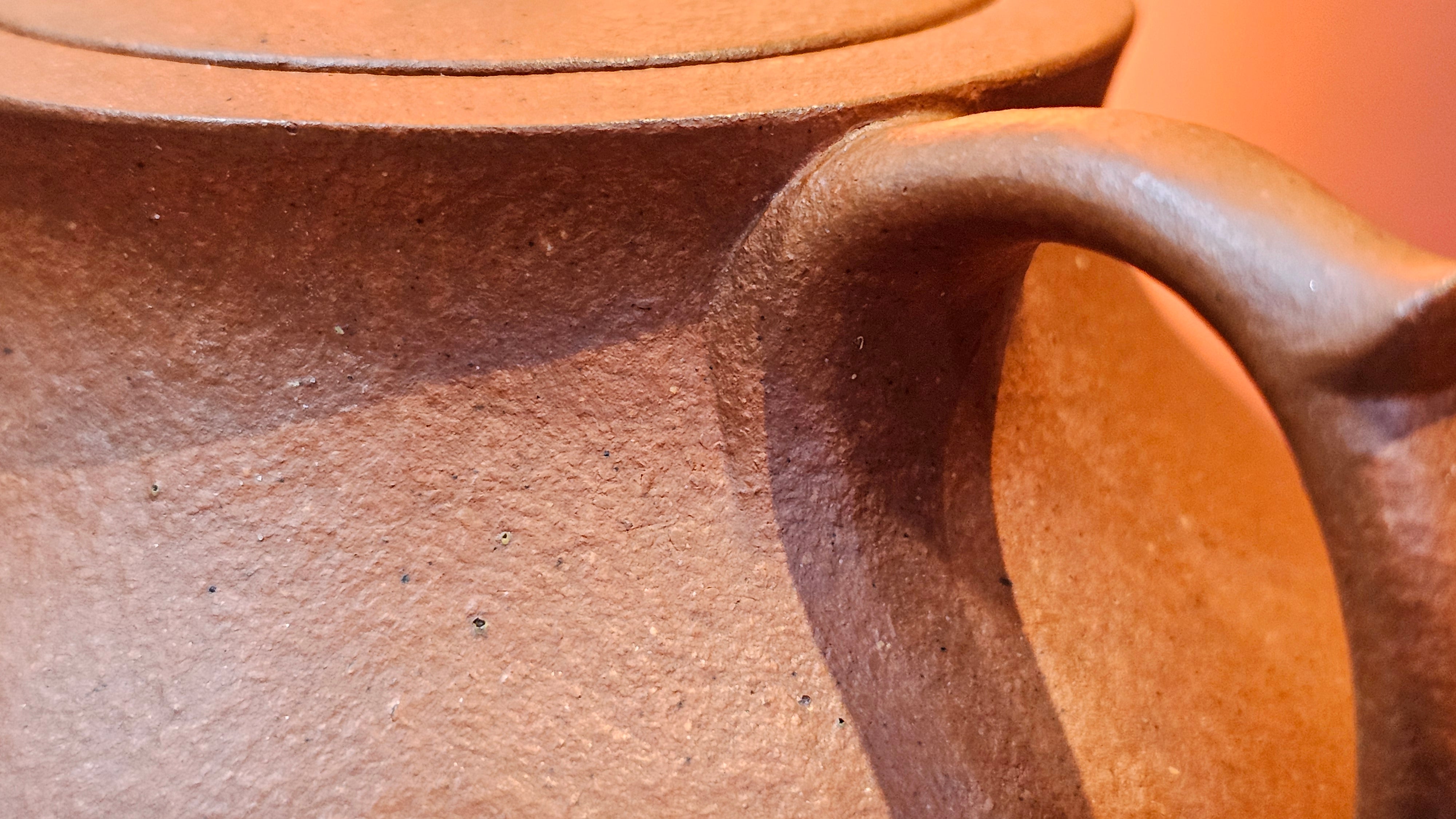 Le Rong 乐荣, 126.6ml, rare Zhu Sha 朱砂 (highest granularity form of ZhuNi), by Craftsman Gu Xiao Ming 顾小明 ~ Congratulations to Mr J.S.! 1223hrs 26th Sept 2025, Chicago! IL!