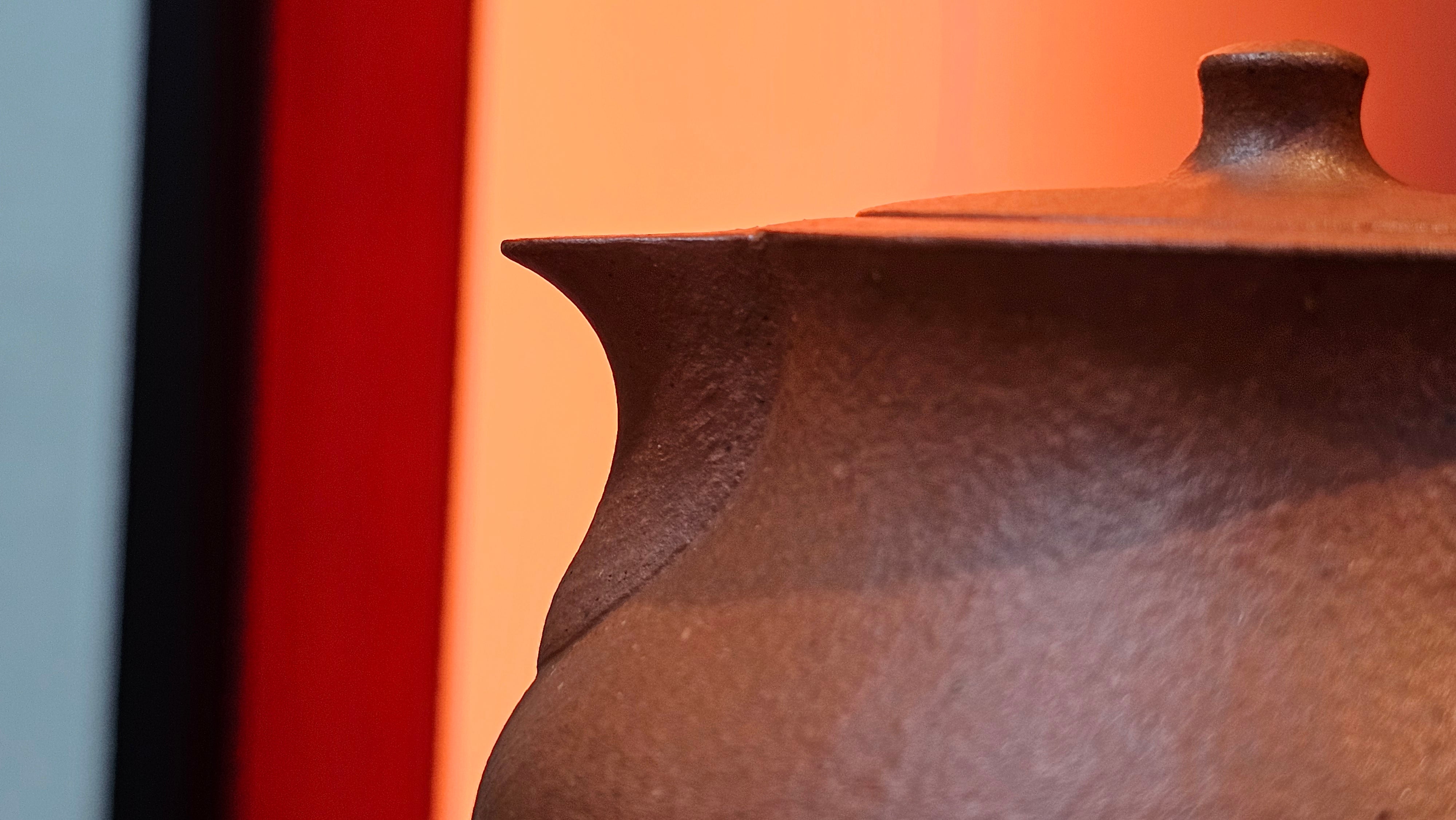 Le Rong 乐荣, 126.6ml, rare Zhu Sha 朱砂 (highest granularity form of ZhuNi), by Craftsman Gu Xiao Ming 顾小明 ~ Congratulations to Mr J.S.! 1223hrs 26th Sept 2025, Chicago! IL!