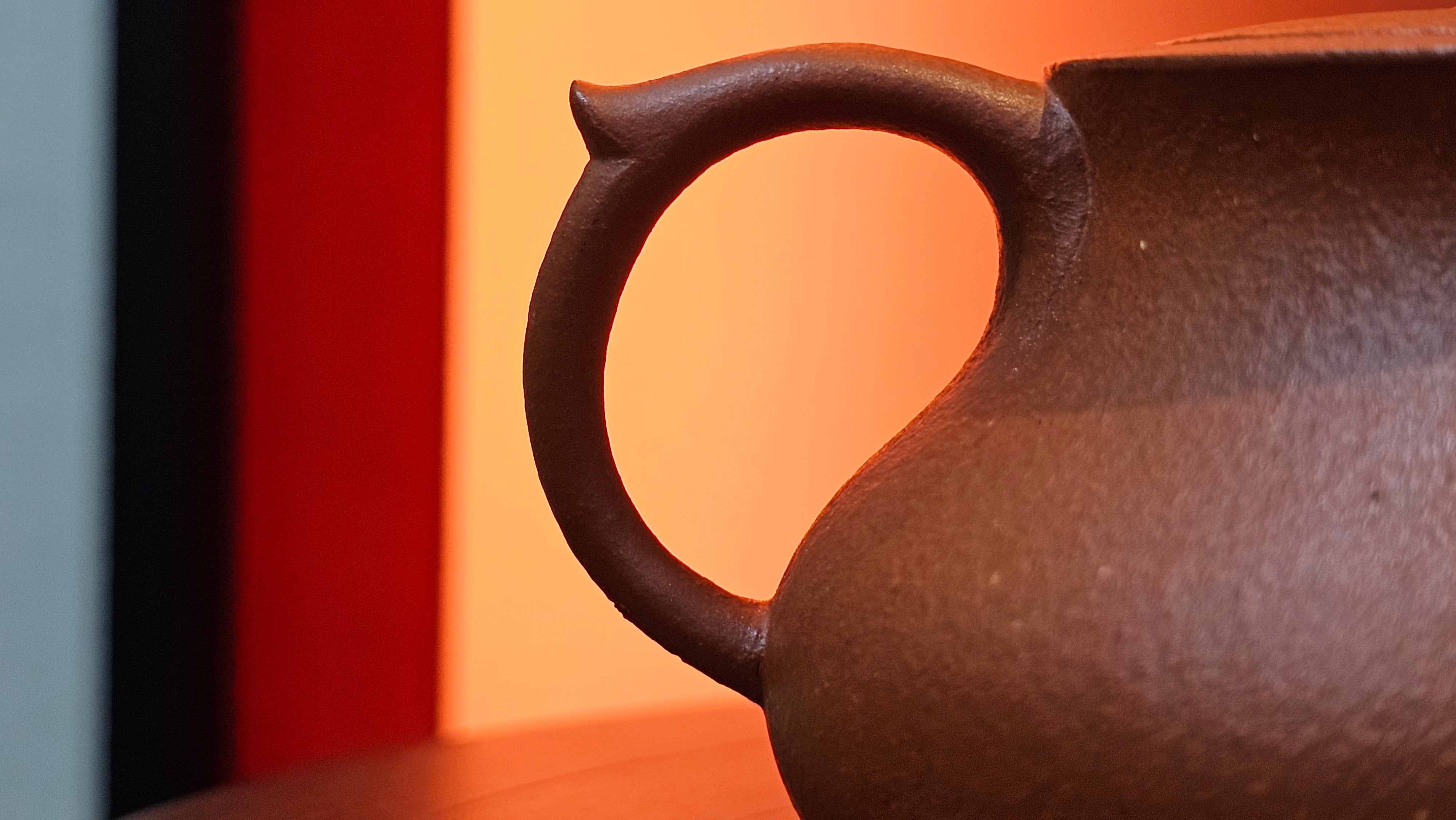 Le Rong 乐荣, 126.6ml, rare Zhu Sha 朱砂 (highest granularity form of ZhuNi), by Craftsman Gu Xiao Ming 顾小明 ~ Congratulations to Mr J.S.! 1223hrs 26th Sept 2025, Chicago! IL!