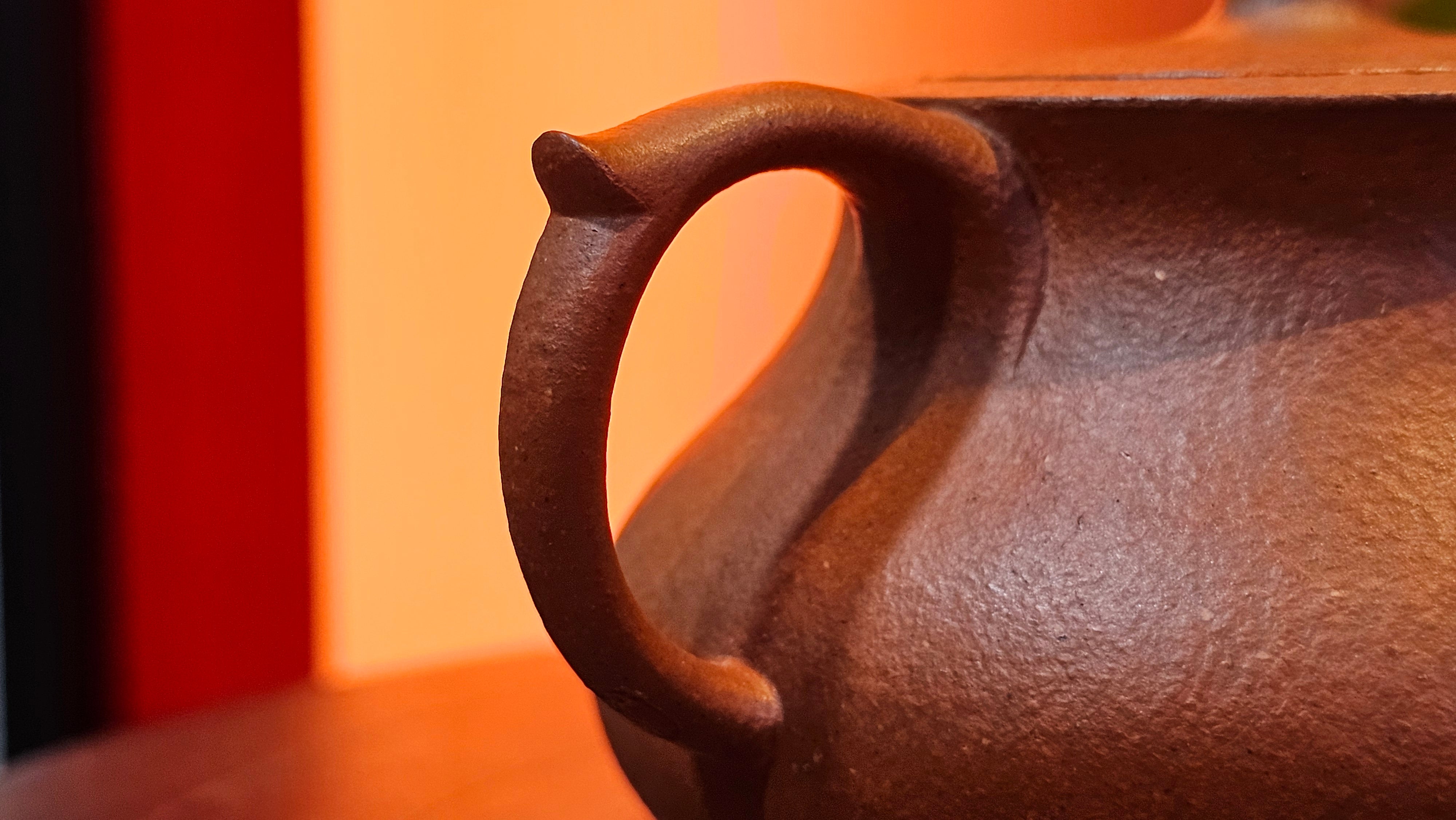 Le Rong 乐荣, 126.6ml, rare Zhu Sha 朱砂 (highest granularity form of ZhuNi), by Craftsman Gu Xiao Ming 顾小明 ~ Congratulations to Mr J.S.! 1223hrs 26th Sept 2025, Chicago! IL!