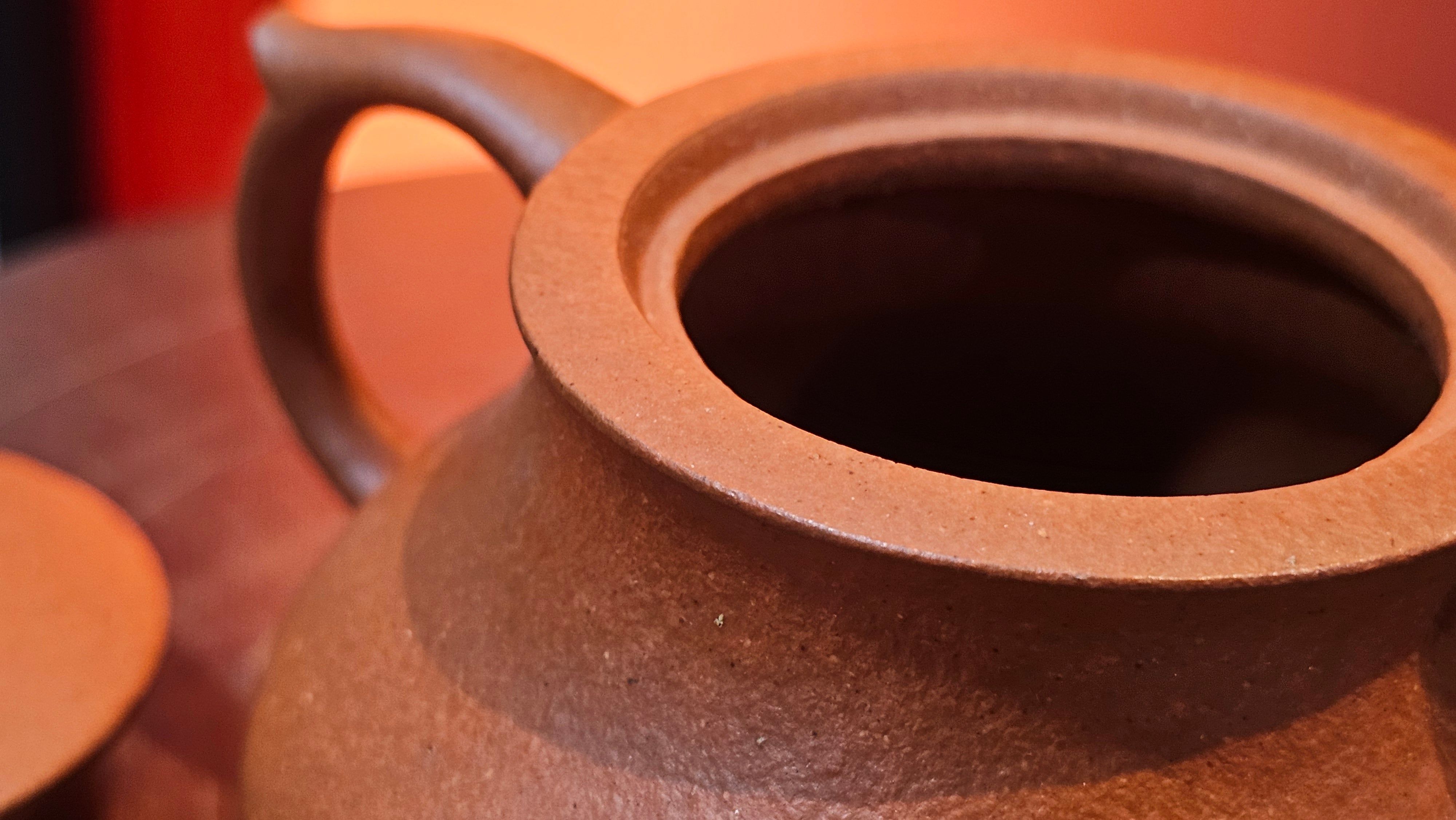 Le Rong 乐荣, 126.6ml, rare Zhu Sha 朱砂 (highest granularity form of ZhuNi), by Craftsman Gu Xiao Ming 顾小明 ~ Congratulations to Mr J.S.! 1223hrs 26th Sept 2025, Chicago! IL!