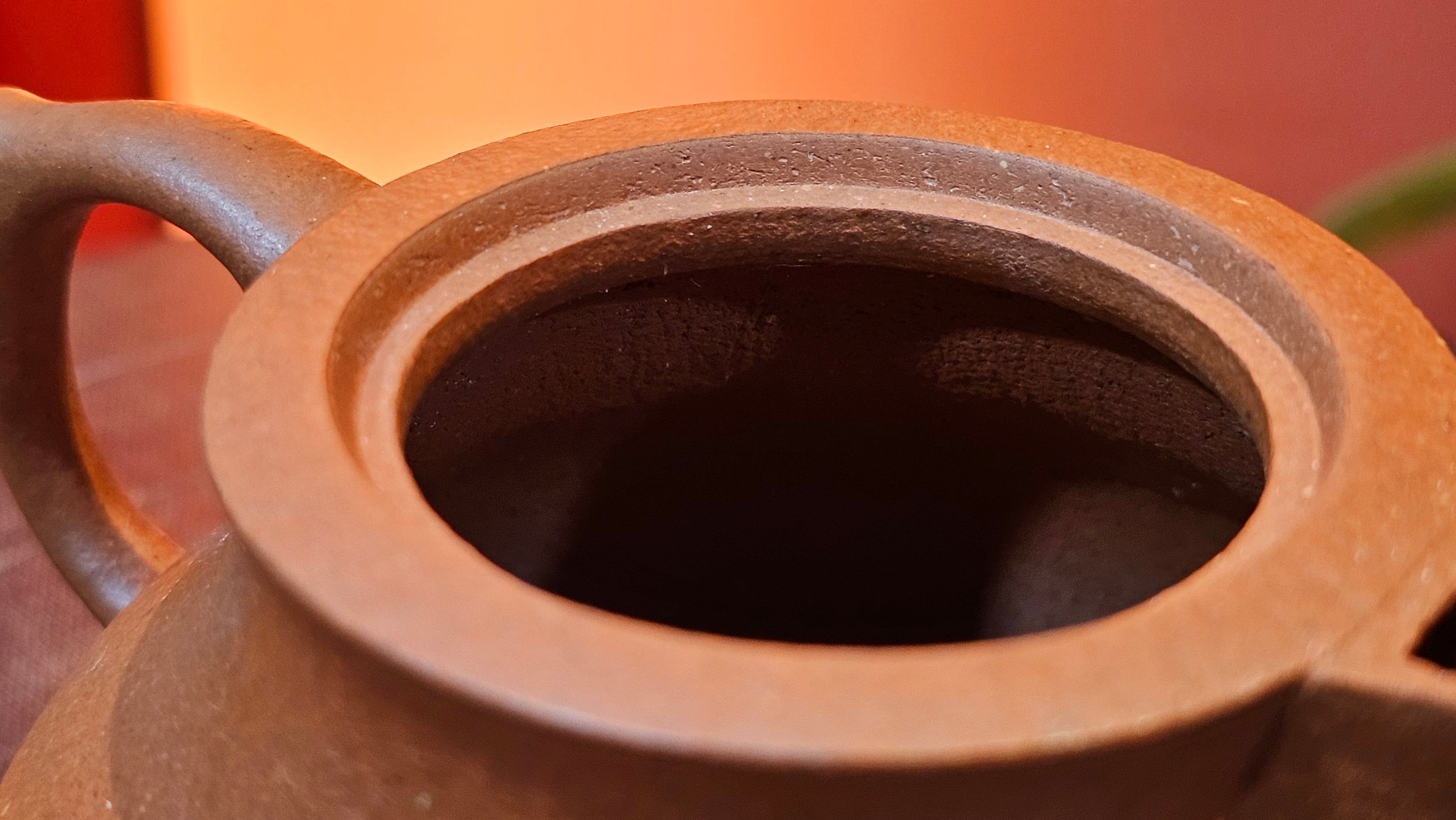 Le Rong 乐荣, 126.6ml, rare Zhu Sha 朱砂 (highest granularity form of ZhuNi), by Craftsman Gu Xiao Ming 顾小明 ~ Congratulations to Mr J.S.! 1223hrs 26th Sept 2025, Chicago! IL!