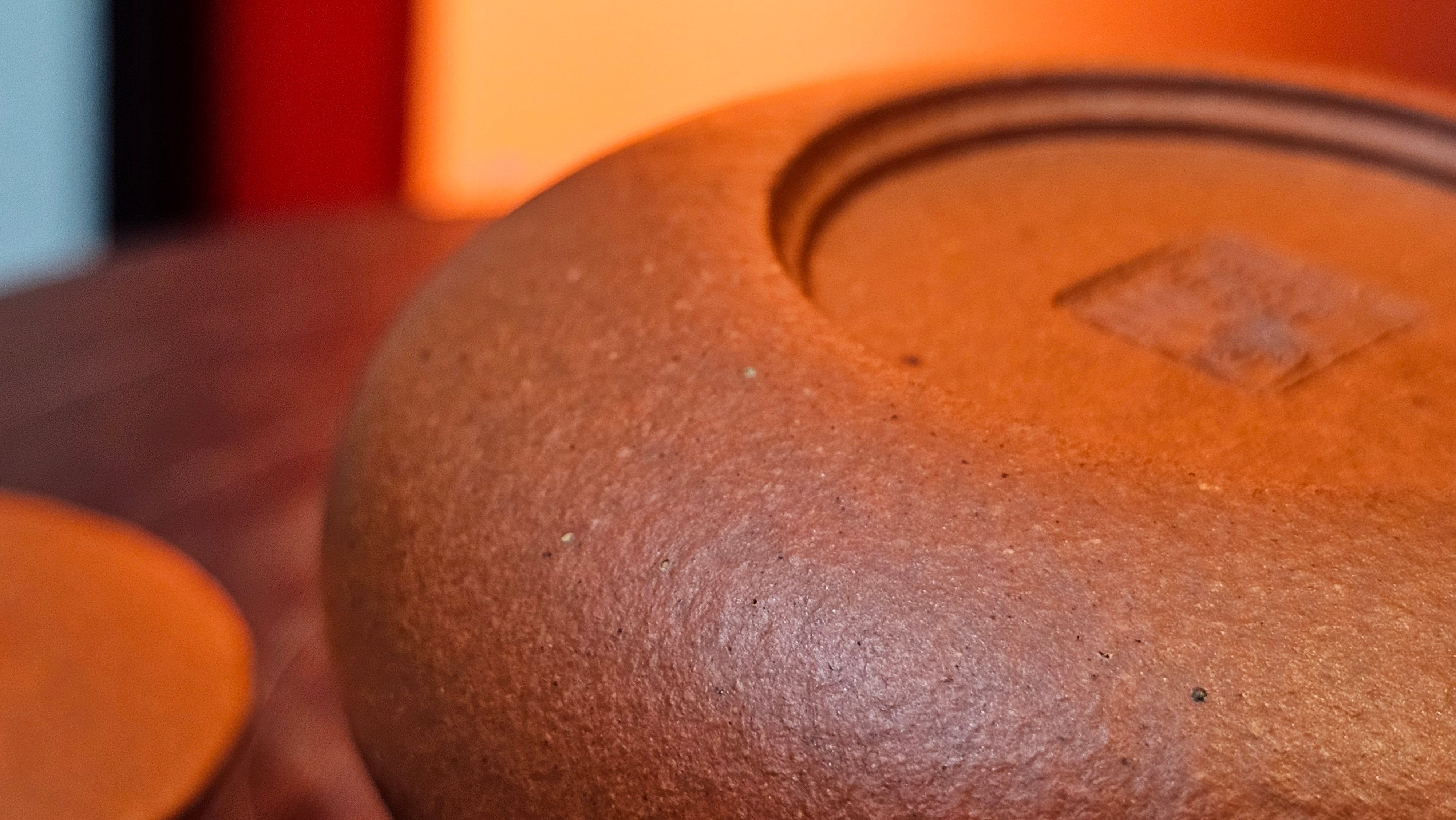 Le Rong 乐荣, 126.6ml, rare Zhu Sha 朱砂 (highest granularity form of ZhuNi), by Craftsman Gu Xiao Ming 顾小明 ~ Congratulations to Mr J.S.! 1223hrs 26th Sept 2025, Chicago! IL!