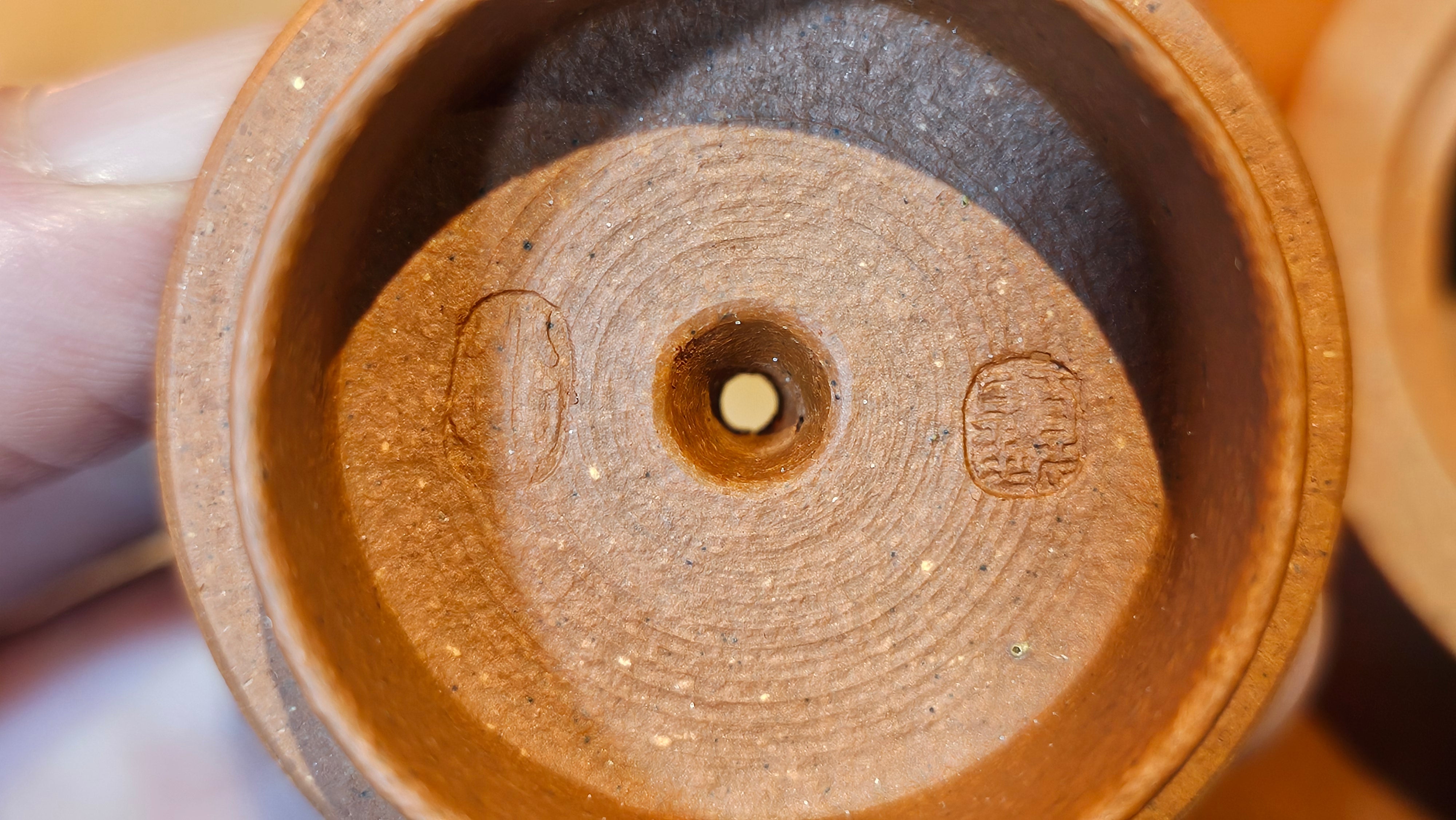 Le Rong 乐荣, 126.6ml, rare Zhu Sha 朱砂 (highest granularity form of ZhuNi), by Craftsman Gu Xiao Ming 顾小明 ~ Congratulations to Mr J.S.! 1223hrs 26th Sept 2025, Chicago! IL!