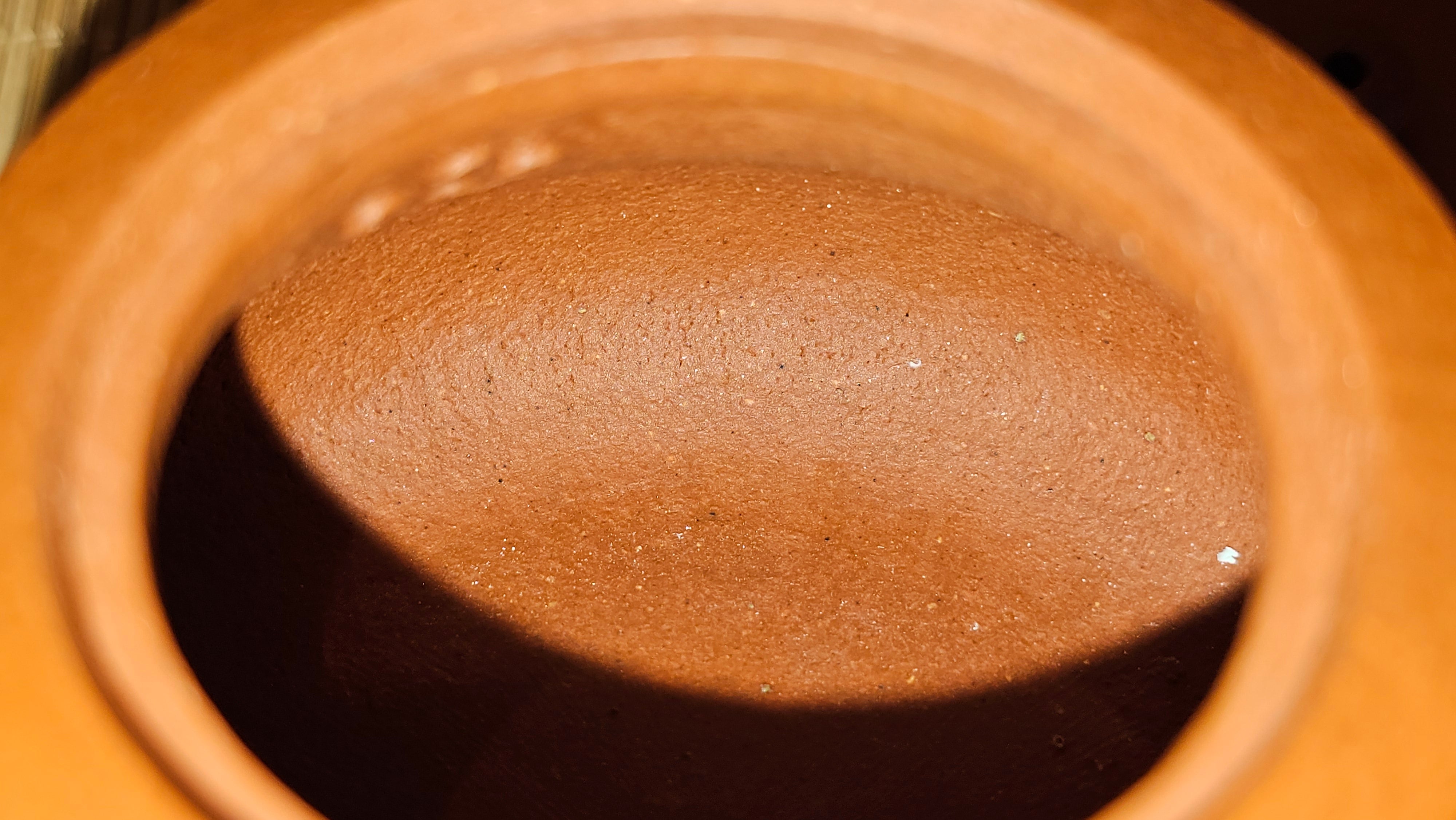 Le Rong 乐荣, 126.6ml, rare Zhu Sha 朱砂 (highest granularity form of ZhuNi), by Craftsman Gu Xiao Ming 顾小明 ~ Congratulations to Mr J.S.! 1223hrs 26th Sept 2025, Chicago! IL!