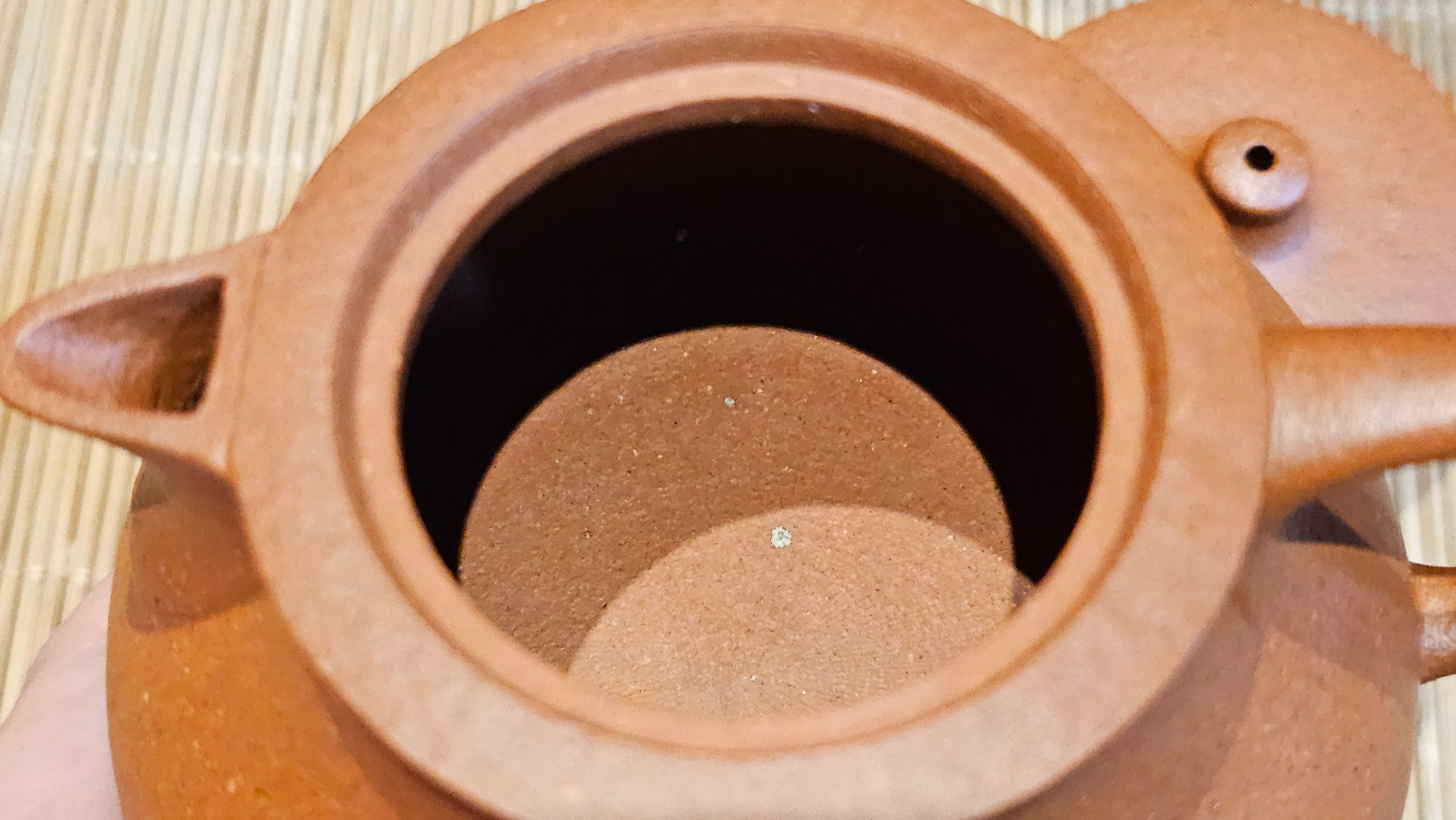 Le Rong 乐荣, 126.6ml, rare Zhu Sha 朱砂 (highest granularity form of ZhuNi), by Craftsman Gu Xiao Ming 顾小明 ~ Congratulations to Mr J.S.! 1223hrs 26th Sept 2025, Chicago! IL!