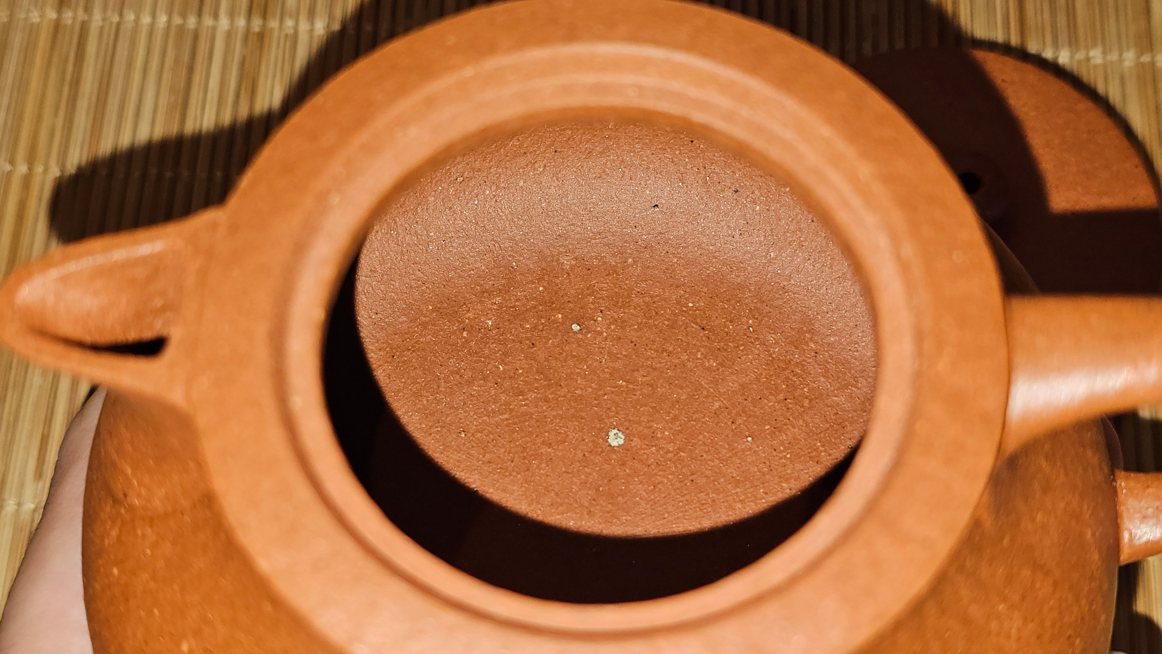 Le Rong 乐荣, 126.6ml, rare Zhu Sha 朱砂 (highest granularity form of ZhuNi), by Craftsman Gu Xiao Ming 顾小明 ~ Congratulations to Mr J.S.! 1223hrs 26th Sept 2025, Chicago! IL!