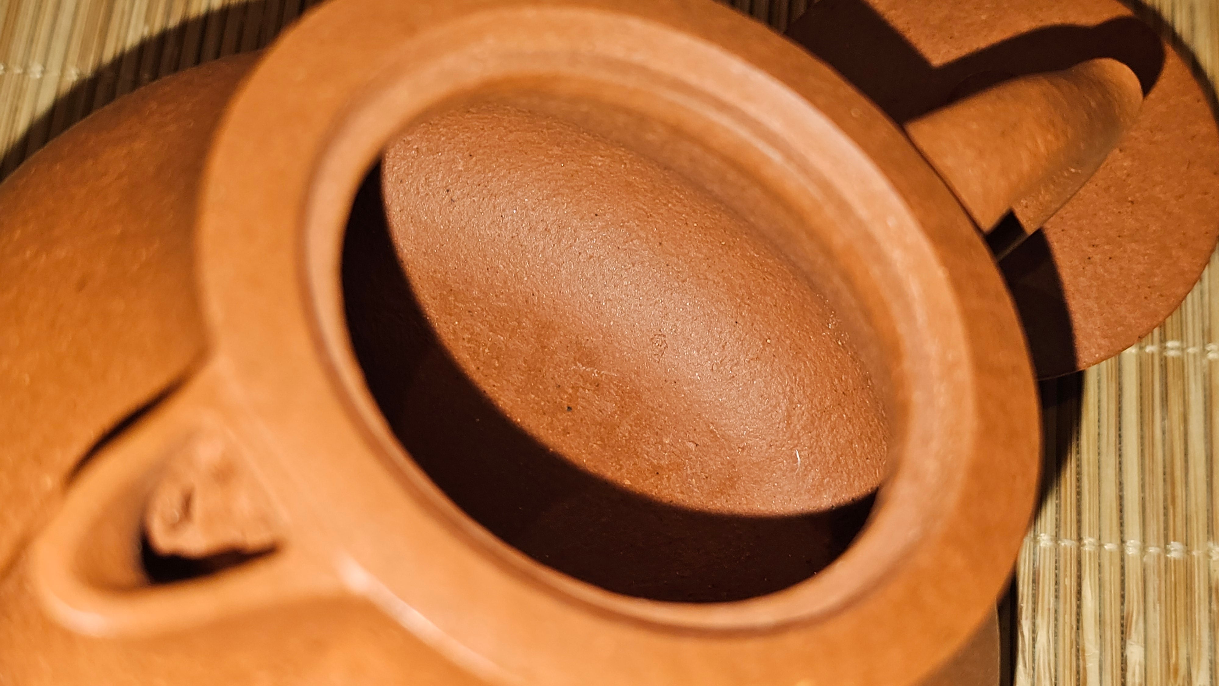 Le Rong 乐荣, 126.6ml, rare Zhu Sha 朱砂 (highest granularity form of ZhuNi), by Craftsman Gu Xiao Ming 顾小明 ~ Congratulations to Mr J.S.! 1223hrs 26th Sept 2025, Chicago! IL!