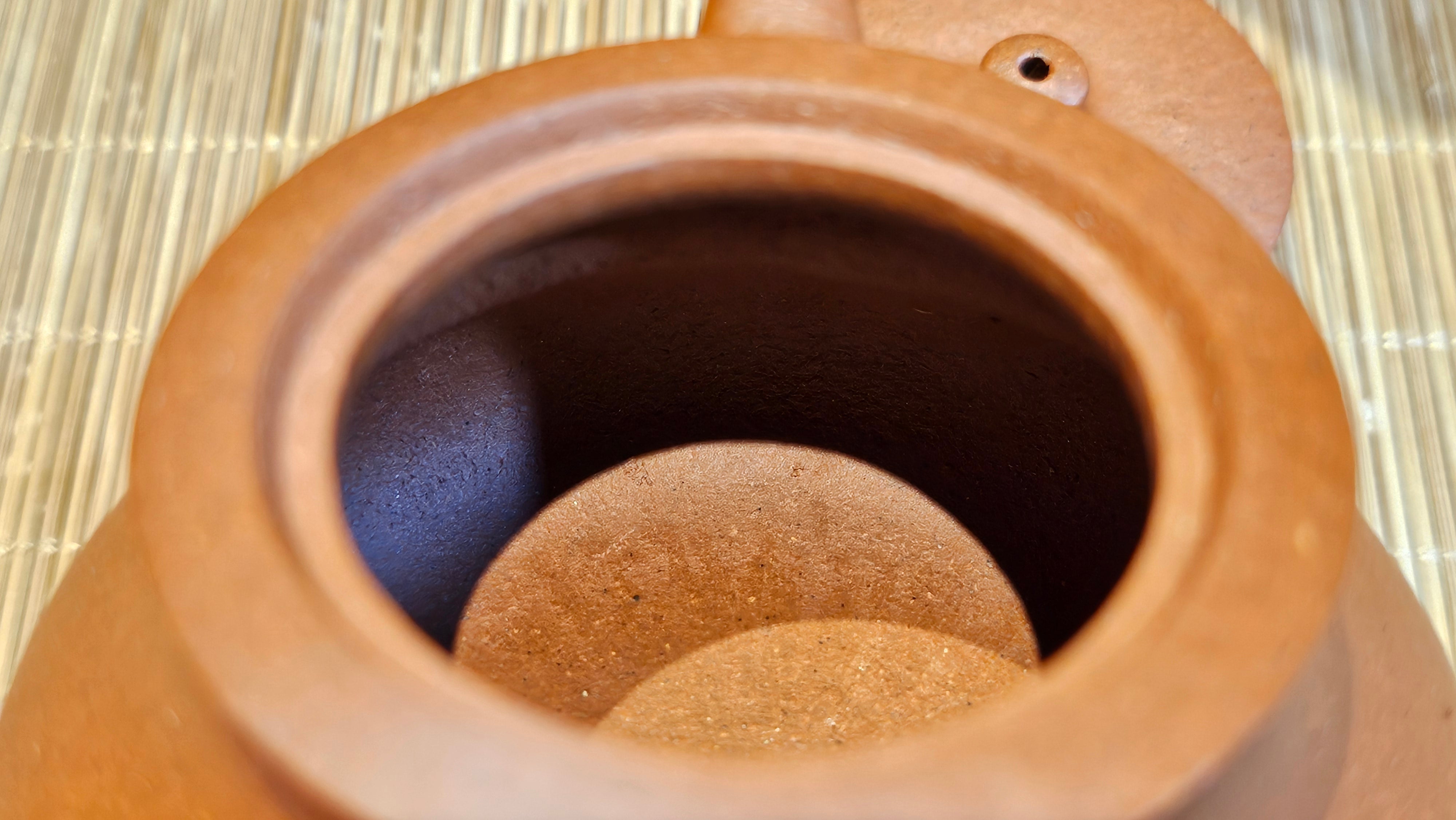 Le Rong 乐荣, 126.6ml, rare Zhu Sha 朱砂 (highest granularity form of ZhuNi), by Craftsman Gu Xiao Ming 顾小明 ~ Congratulations to Mr J.S.! 1223hrs 26th Sept 2025, Chicago! IL!