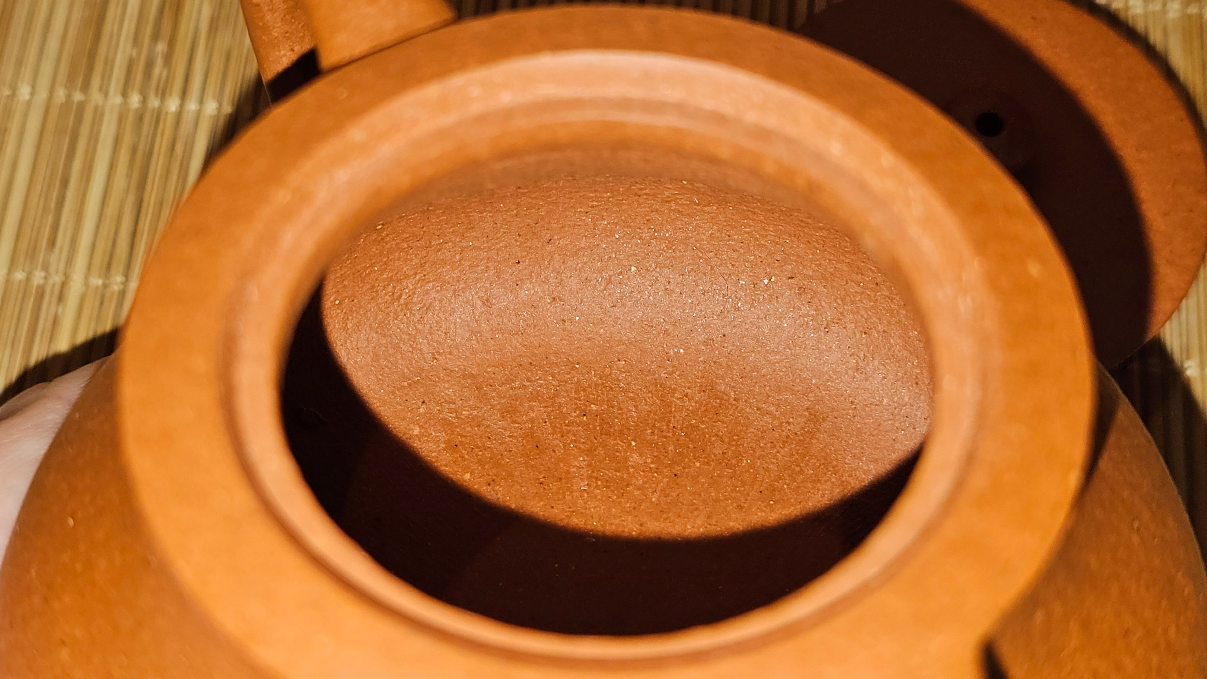 Le Rong 乐荣, 126.6ml, rare Zhu Sha 朱砂 (highest granularity form of ZhuNi), by Craftsman Gu Xiao Ming 顾小明 ~ Congratulations to Mr J.S.! 1223hrs 26th Sept 2025, Chicago! IL!