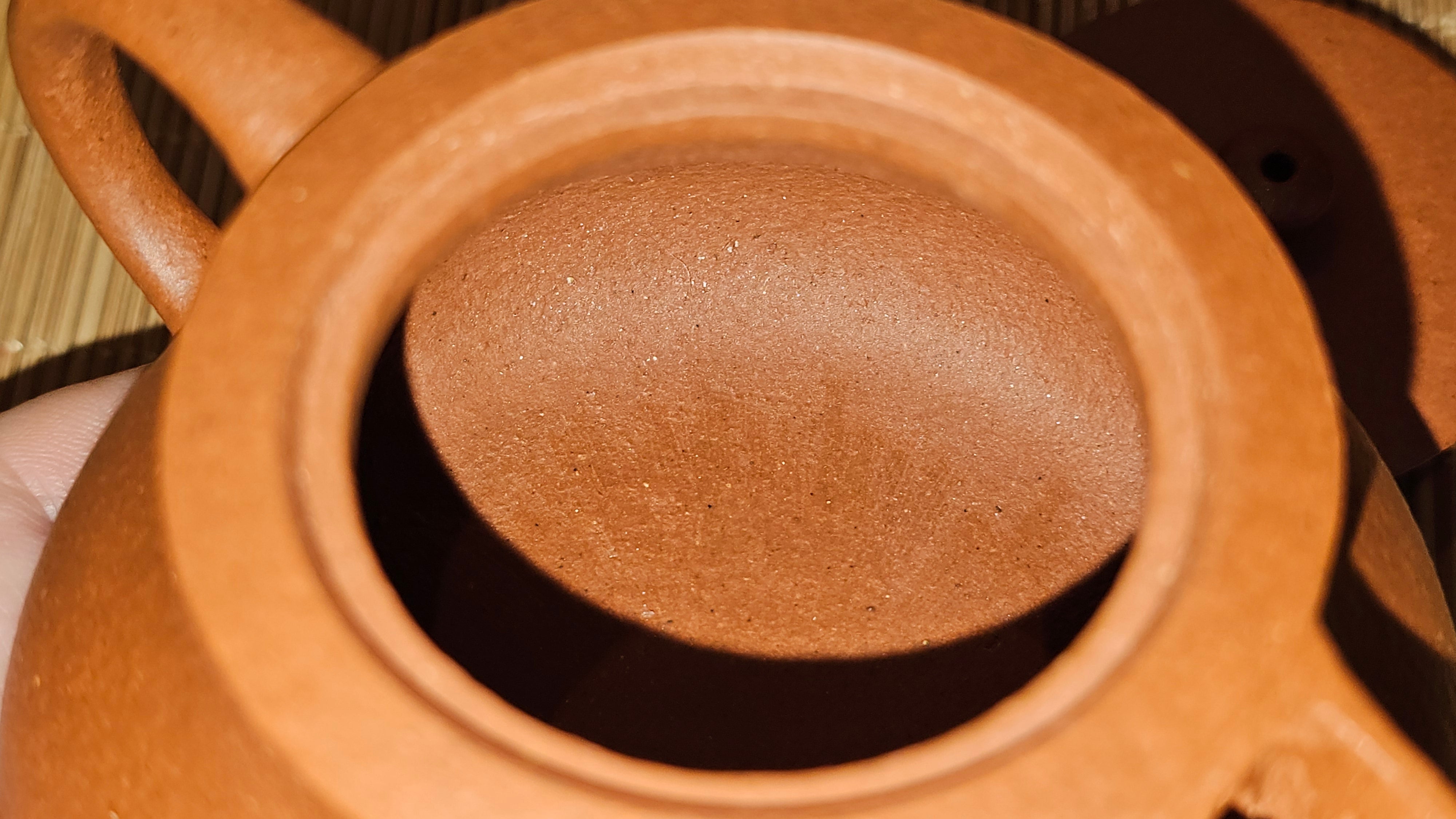 Le Rong 乐荣, 126.6ml, rare Zhu Sha 朱砂 (highest granularity form of ZhuNi), by Craftsman Gu Xiao Ming 顾小明 ~ Congratulations to Mr J.S.! 1223hrs 26th Sept 2025, Chicago! IL!