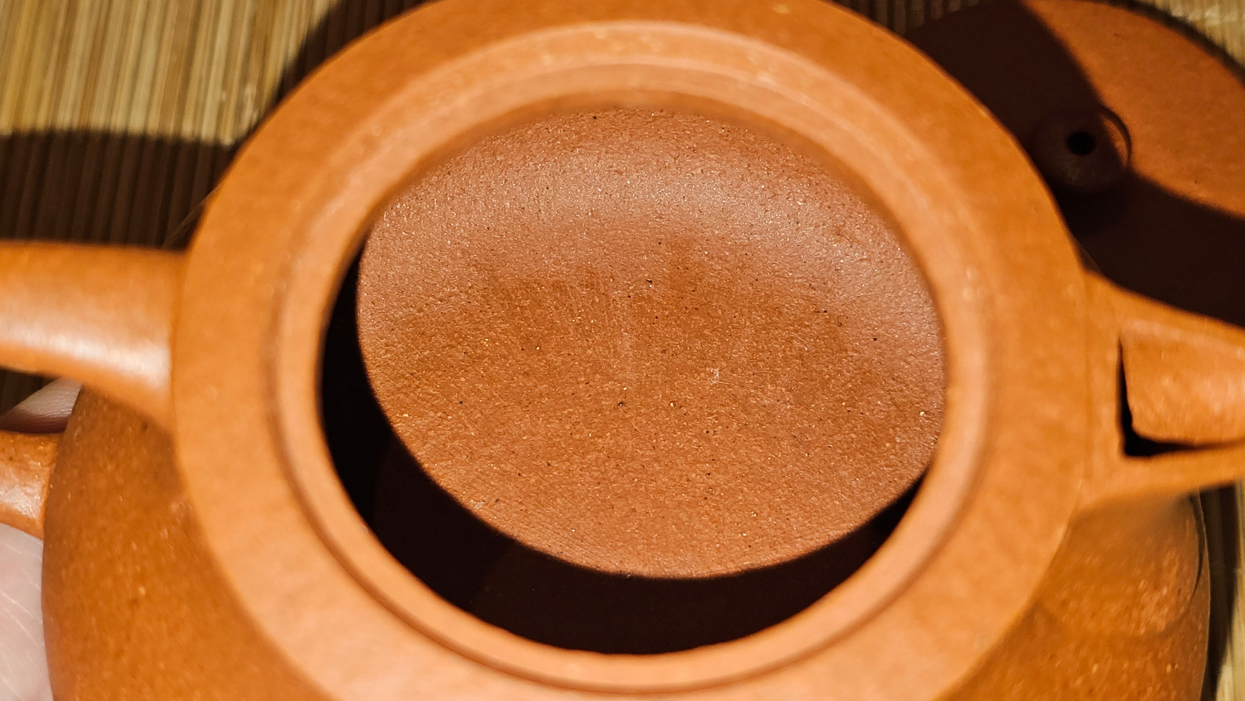 Le Rong 乐荣, 126.6ml, rare Zhu Sha 朱砂 (highest granularity form of ZhuNi), by Craftsman Gu Xiao Ming 顾小明 ~ Congratulations to Mr J.S.! 1223hrs 26th Sept 2025, Chicago! IL!