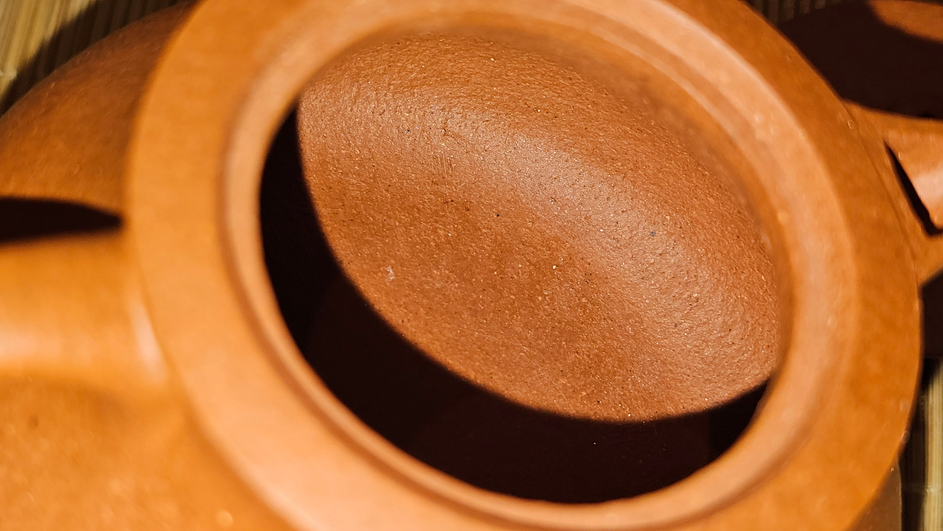 Le Rong 乐荣, 126.6ml, rare Zhu Sha 朱砂 (highest granularity form of ZhuNi), by Craftsman Gu Xiao Ming 顾小明 ~ Congratulations to Mr J.S.! 1223hrs 26th Sept 2025, Chicago! IL!