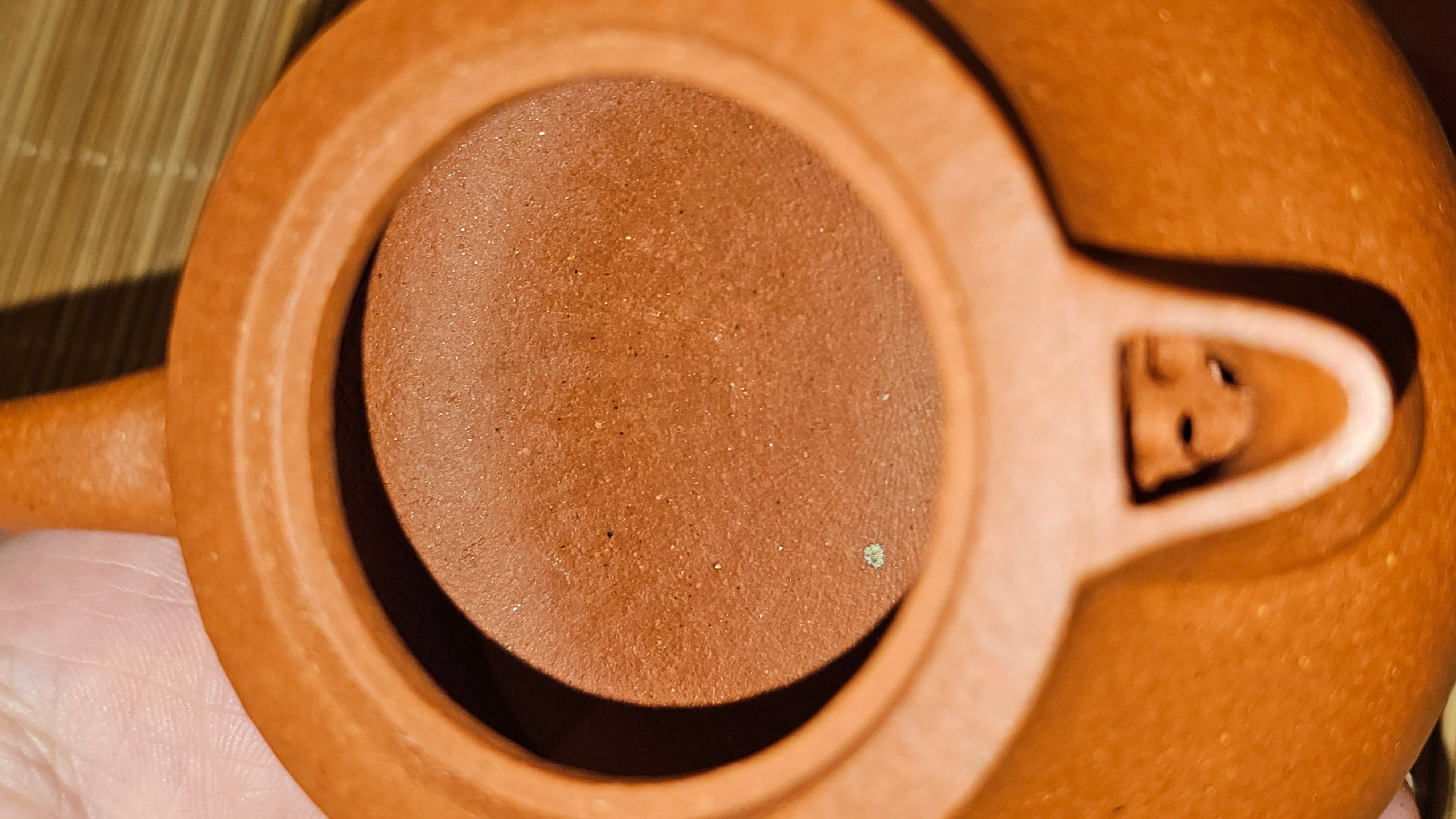 Le Rong 乐荣, 126.6ml, rare Zhu Sha 朱砂 (highest granularity form of ZhuNi), by Craftsman Gu Xiao Ming 顾小明 ~ Congratulations to Mr J.S.! 1223hrs 26th Sept 2025, Chicago! IL!