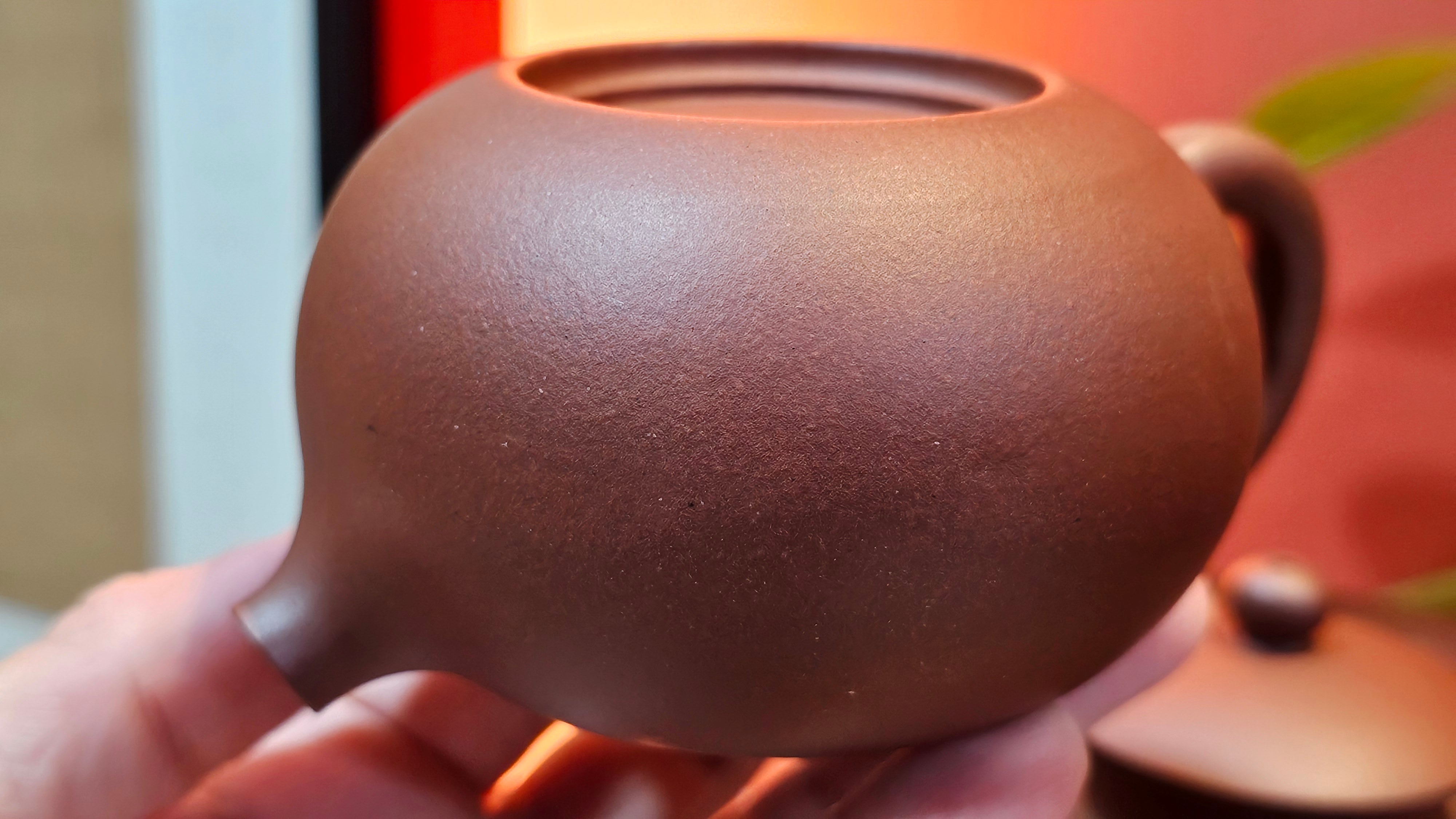 Xi Shi 西施, 205.3ml, Di Cao Qing Zi Ni 底槽青紫泥, by Craftsman Gu Xiao Ming 顾小明 ~ Congratulations to Mr E.A.! 1545hrs 4th Oct 2025, Colorado Springs! CO.