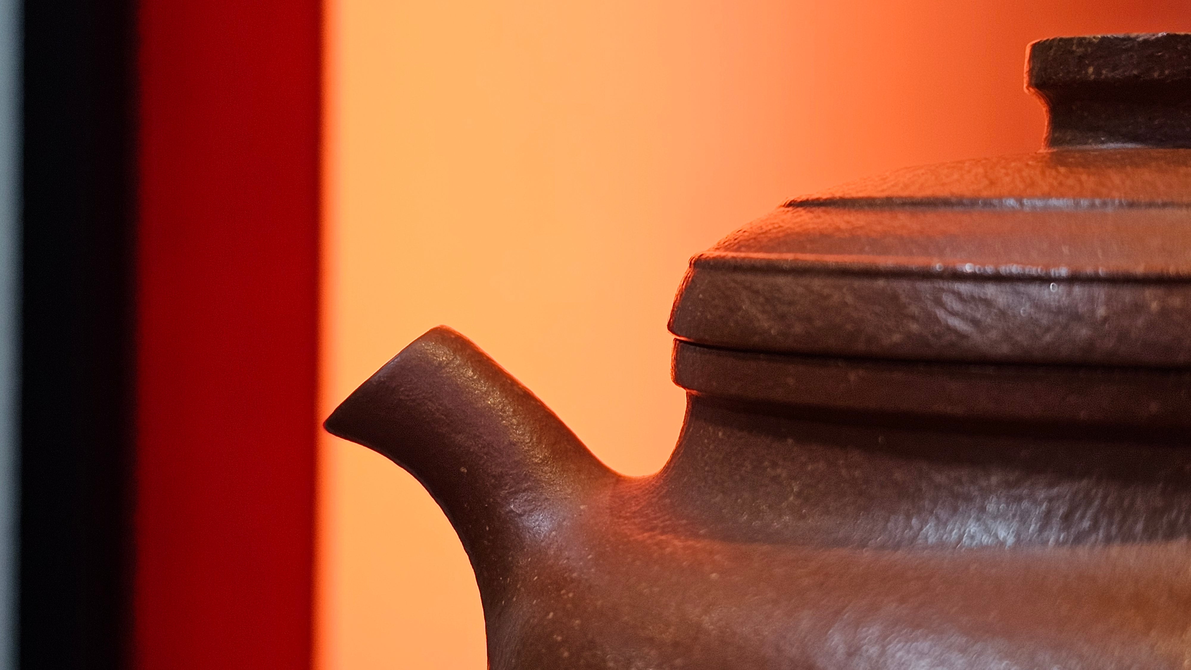 Song Jin Hu《颂金壶》, 153.6ml, Hong Jiang Po Ni 红降坡泥, by Craftsman Chen Gui Zhi 陈桂枝。(Red JiangPoNi rarer than Yellow JiangPoNi, XiaoMeiYao & ZhaoZhuang ZhuNi) ~!Congratulations to Mr A.T., A.C., 1945hrs 4th Oct 2025, München, Germany🇩🇪!