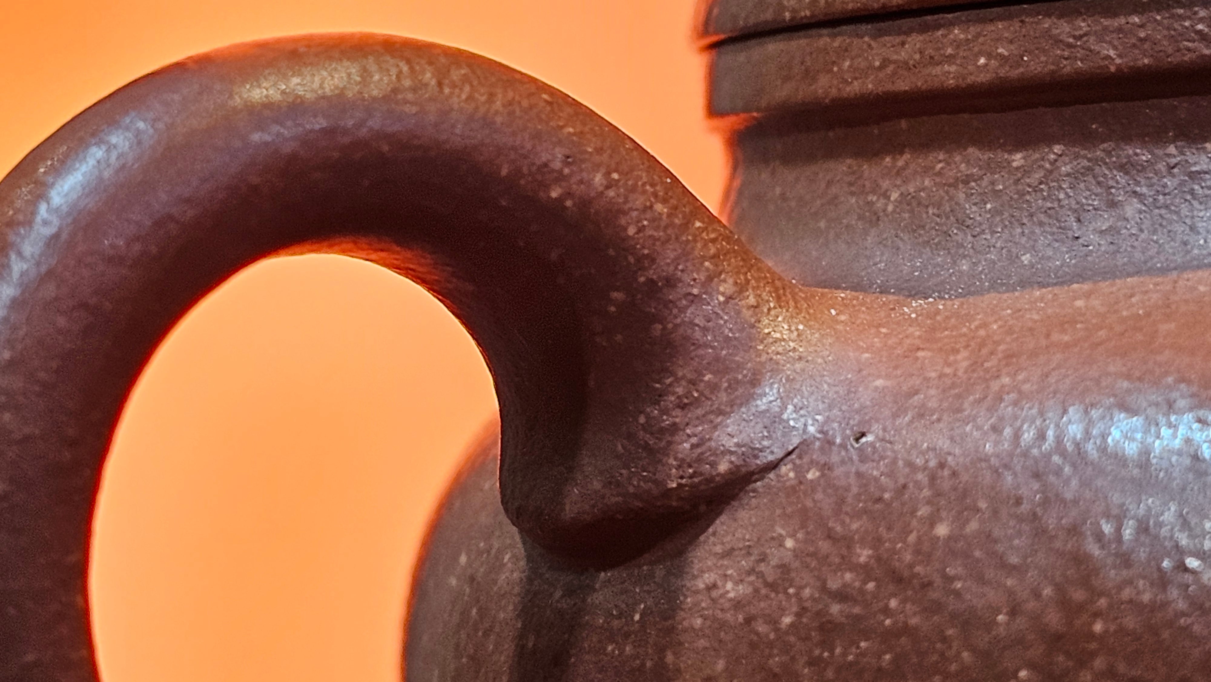 Song Jin Hu《颂金壶》, 153.6ml, Hong Jiang Po Ni 红降坡泥, by Craftsman Chen Gui Zhi 陈桂枝。(Red JiangPoNi rarer than Yellow JiangPoNi, XiaoMeiYao & ZhaoZhuang ZhuNi) ~!Congratulations to Mr A.T., A.C., 1945hrs 4th Oct 2025, München, Germany🇩🇪!